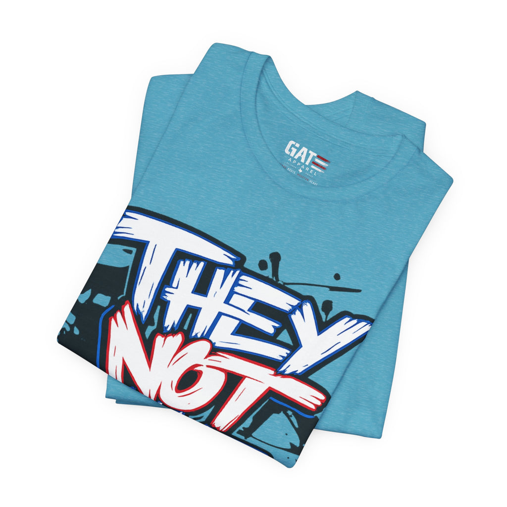 They Not Like Us Graffiti Tee