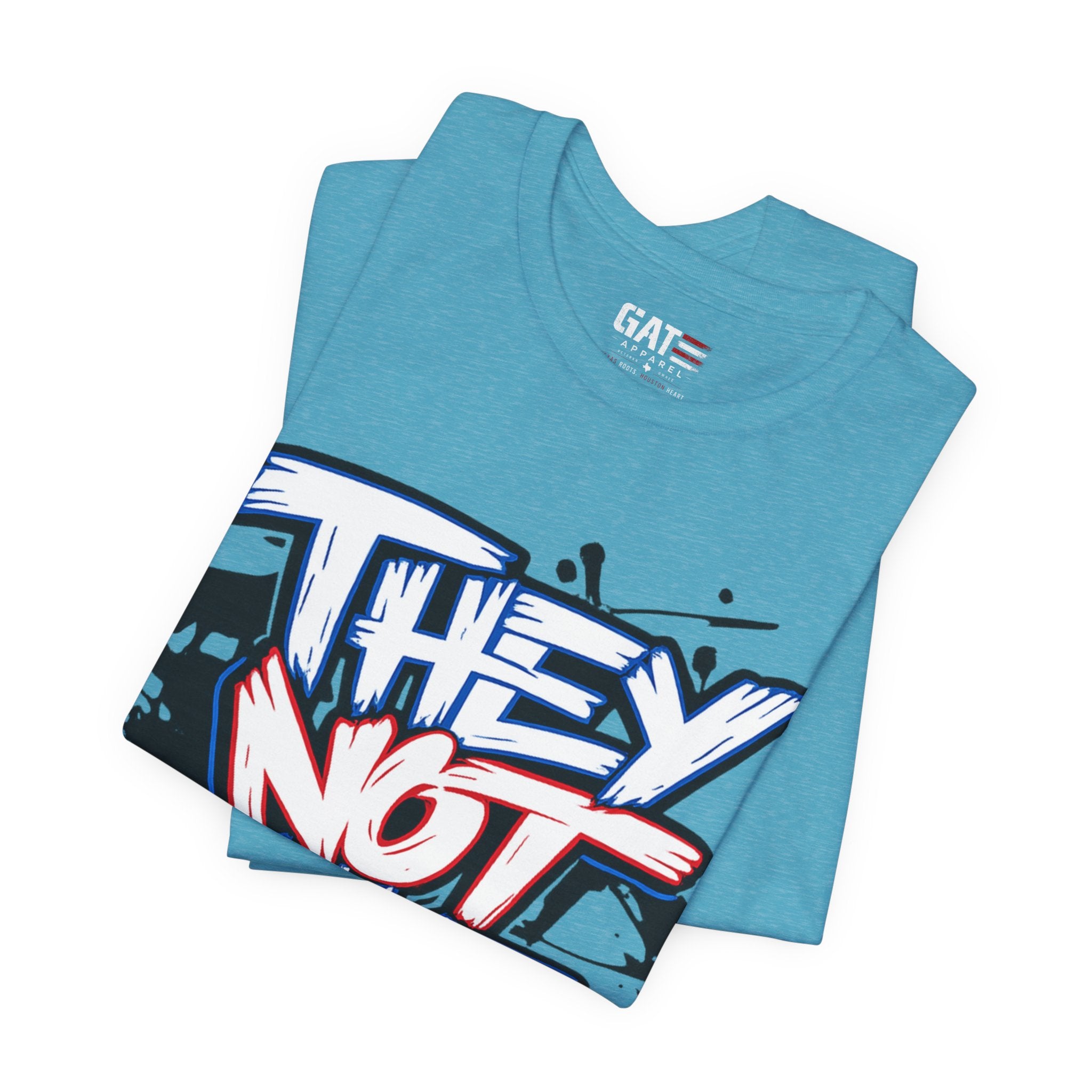 They Not Like Us Graffiti Tee