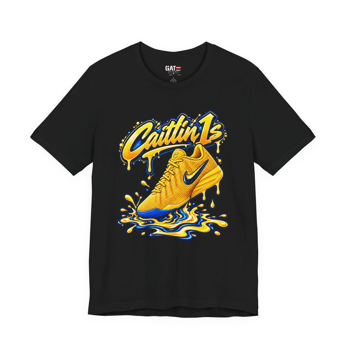Caitlin Clark Caitlin 1s Yellow Zest Sneaker Shirt