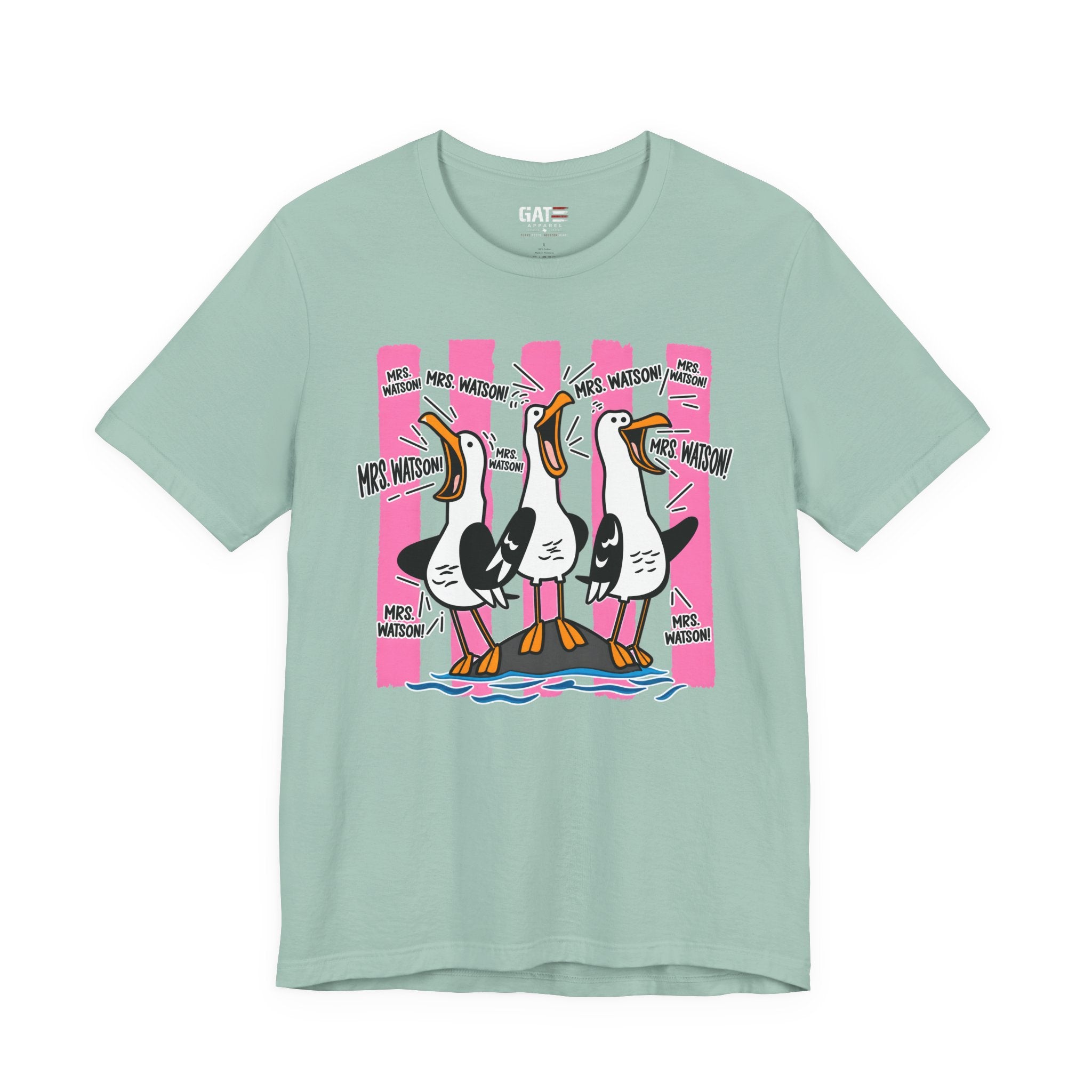 Mine Mine Mine Custom Teacher Shirt – Personalized Seagull Tee