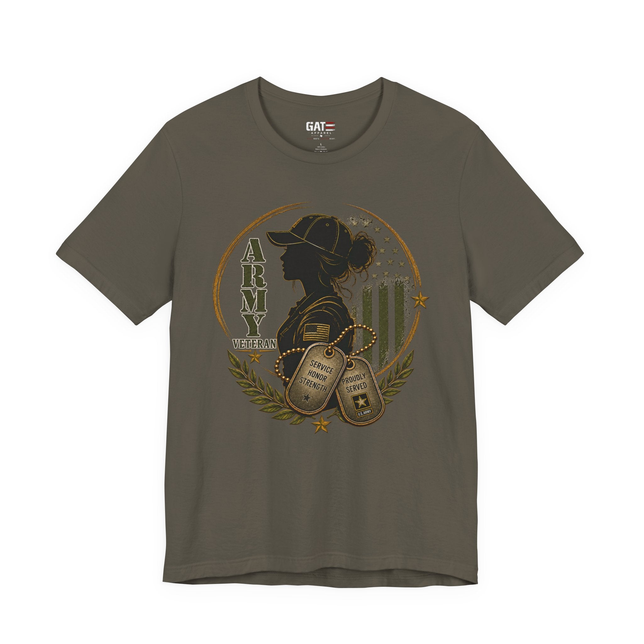 Female Vet Army Veteran Women’s Tee