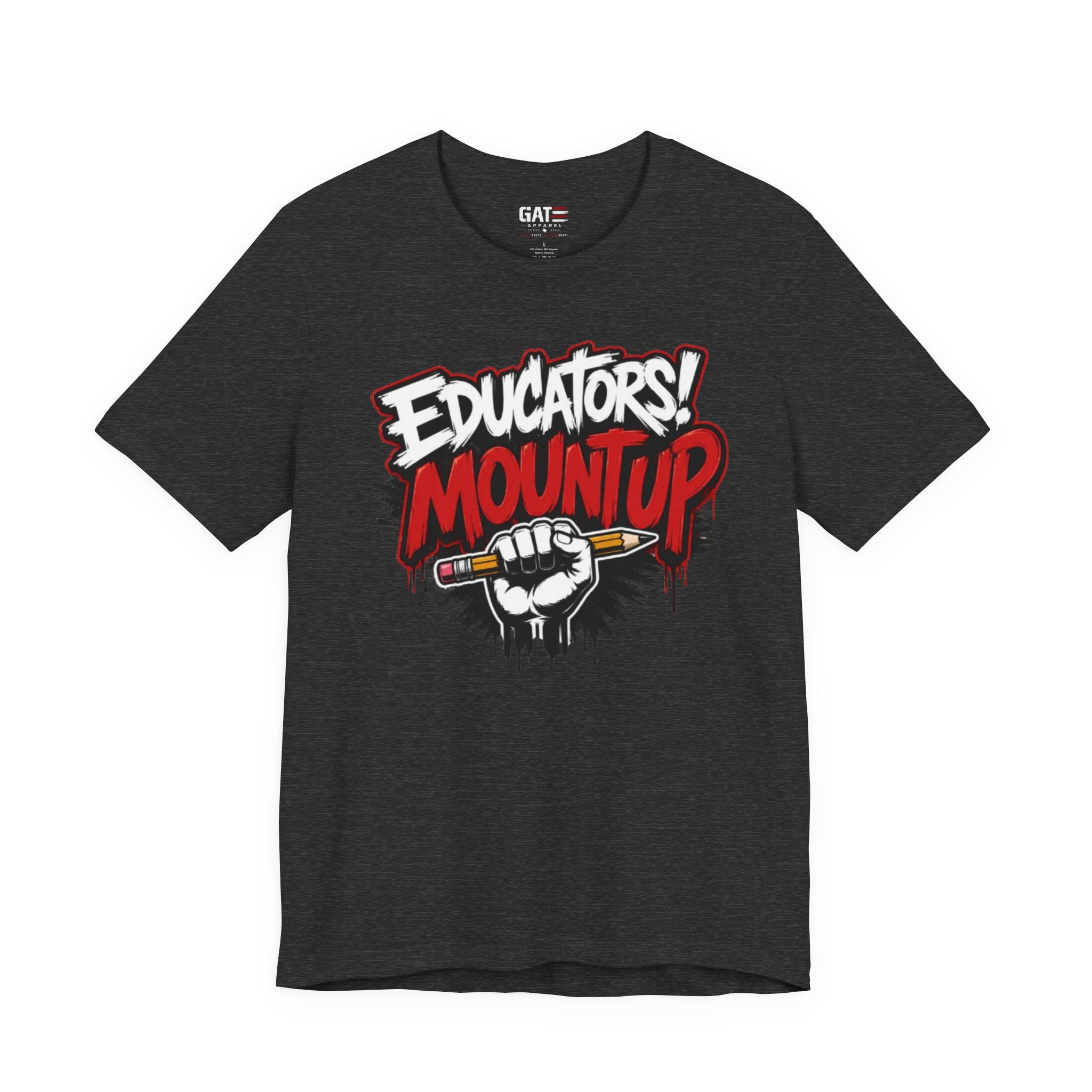 Educators Mount Up T-Shirt — Teacher Pride Graphic Tee