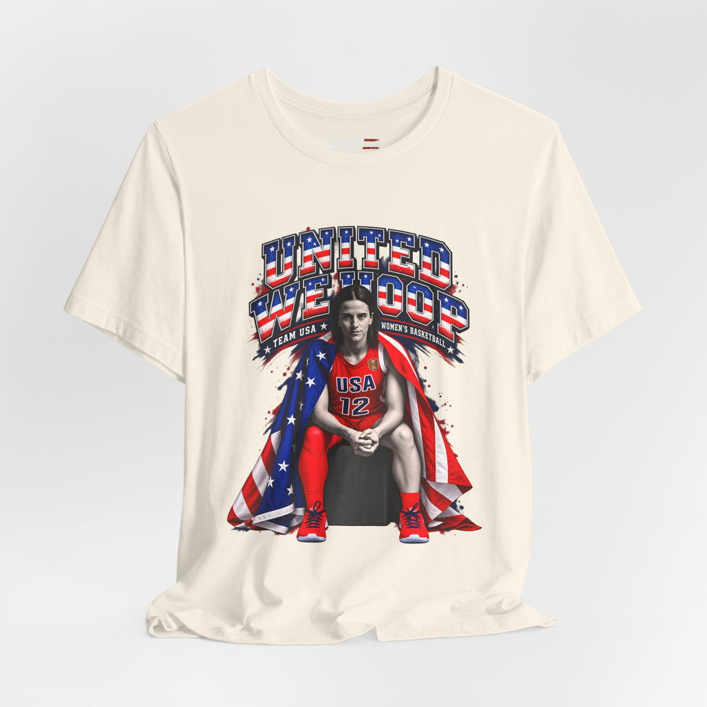 Caitlin Clark Team USA Shirt | WNBA Tee Style 2