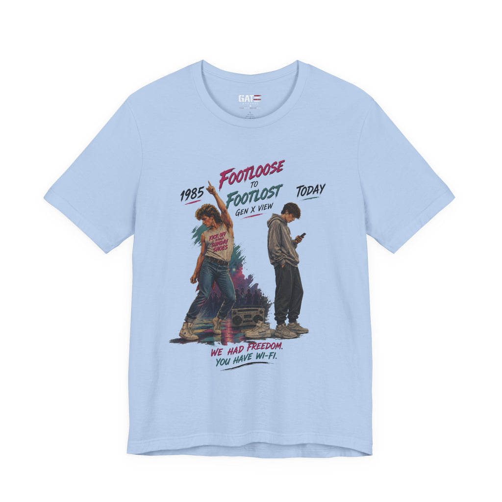 Retro 'Footloose' Movie Graphic Tee — 80s Dance Vintage T-Shirt