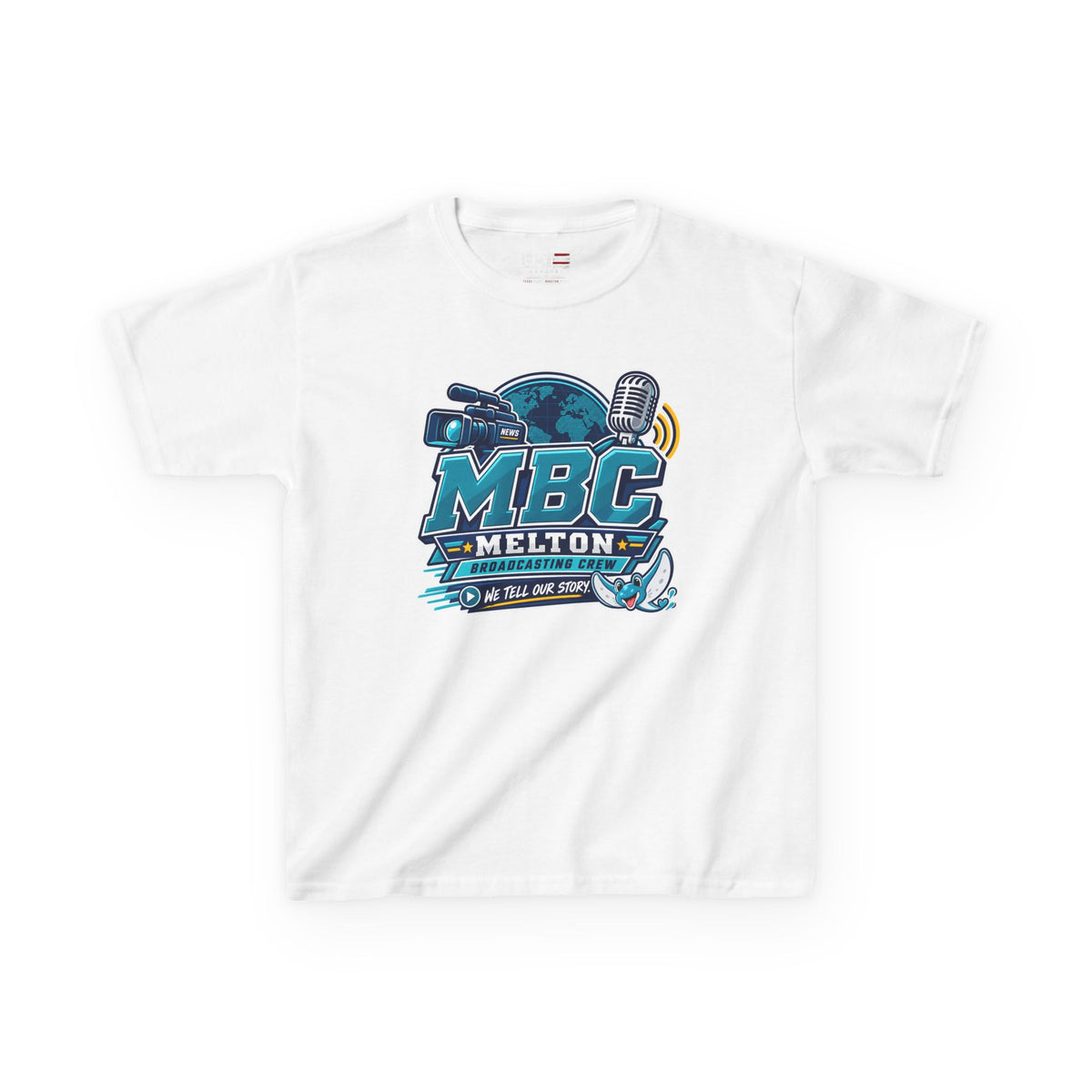 Melton Elementary Broadcasting Crew Kids Shirt