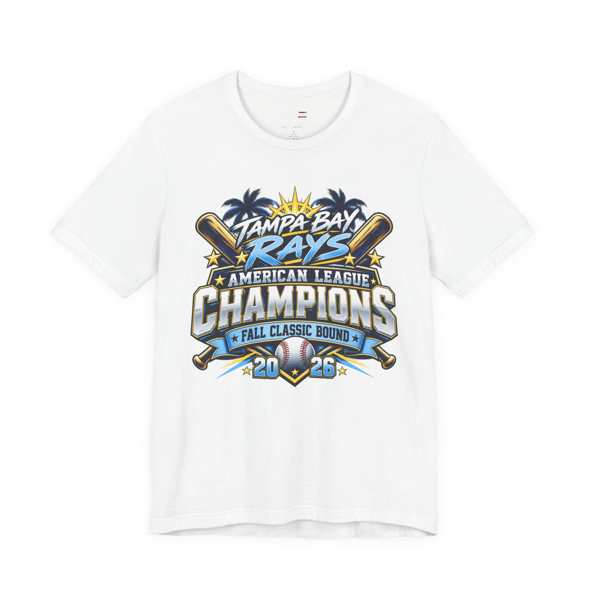 Tampa Bay Rays "American League Champions" Tee — 2026 Fall Classic Bound Baseball Shirt - product image 2