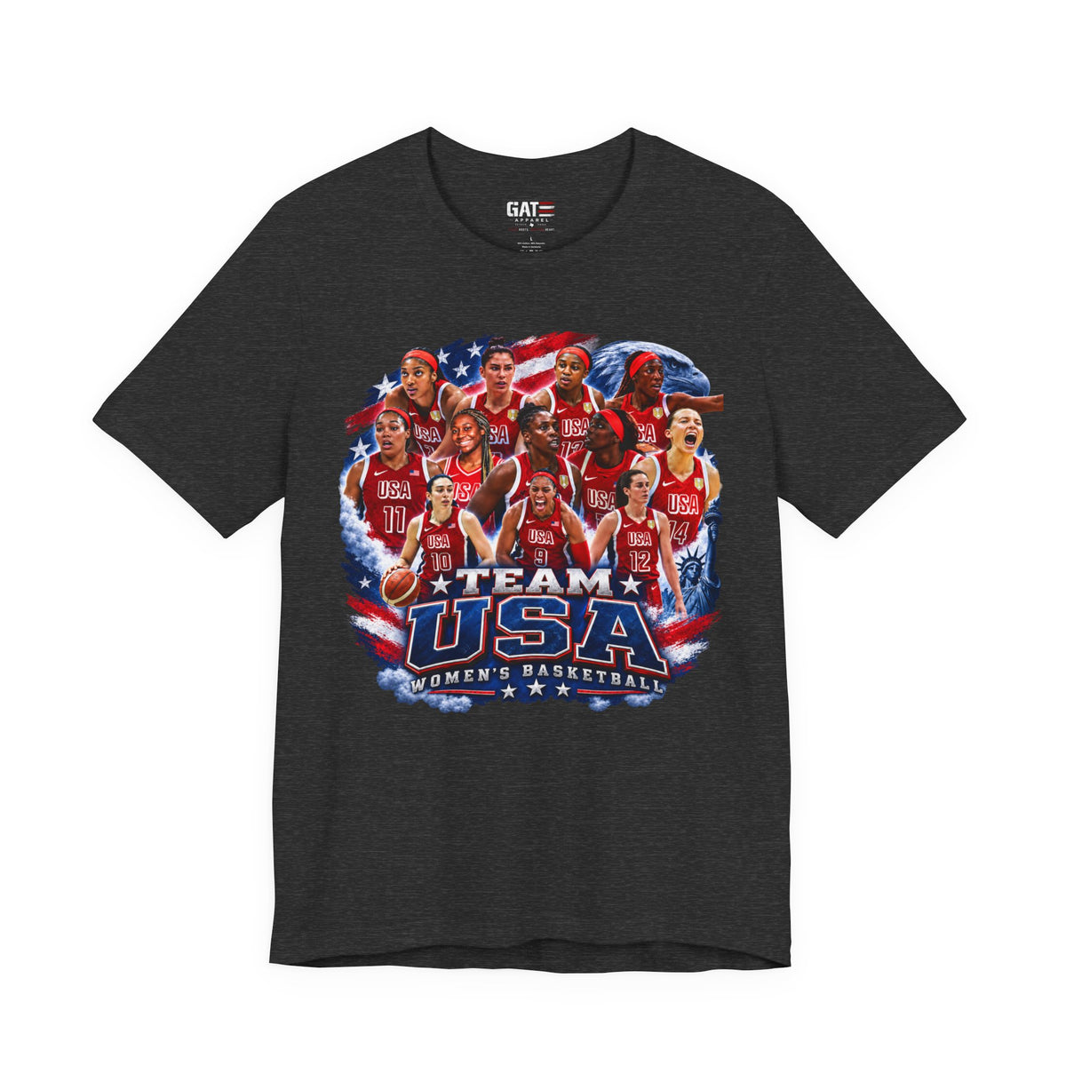 Team USA Women's Basketball Shirt | FIBA Tee 2026 Design 3