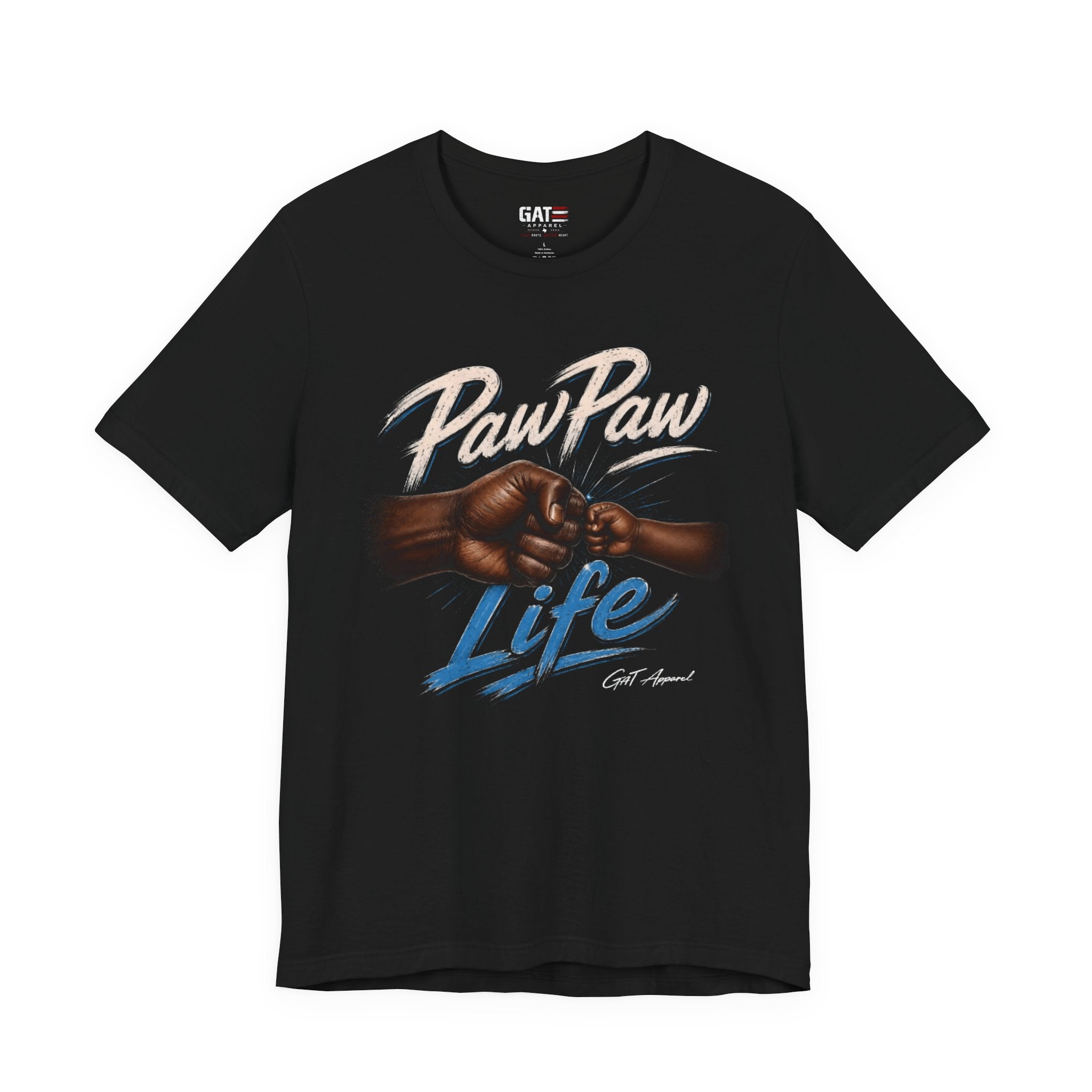 PawPaw Life Tee Style 1 | Father and Child Fist Bump T-Shirt