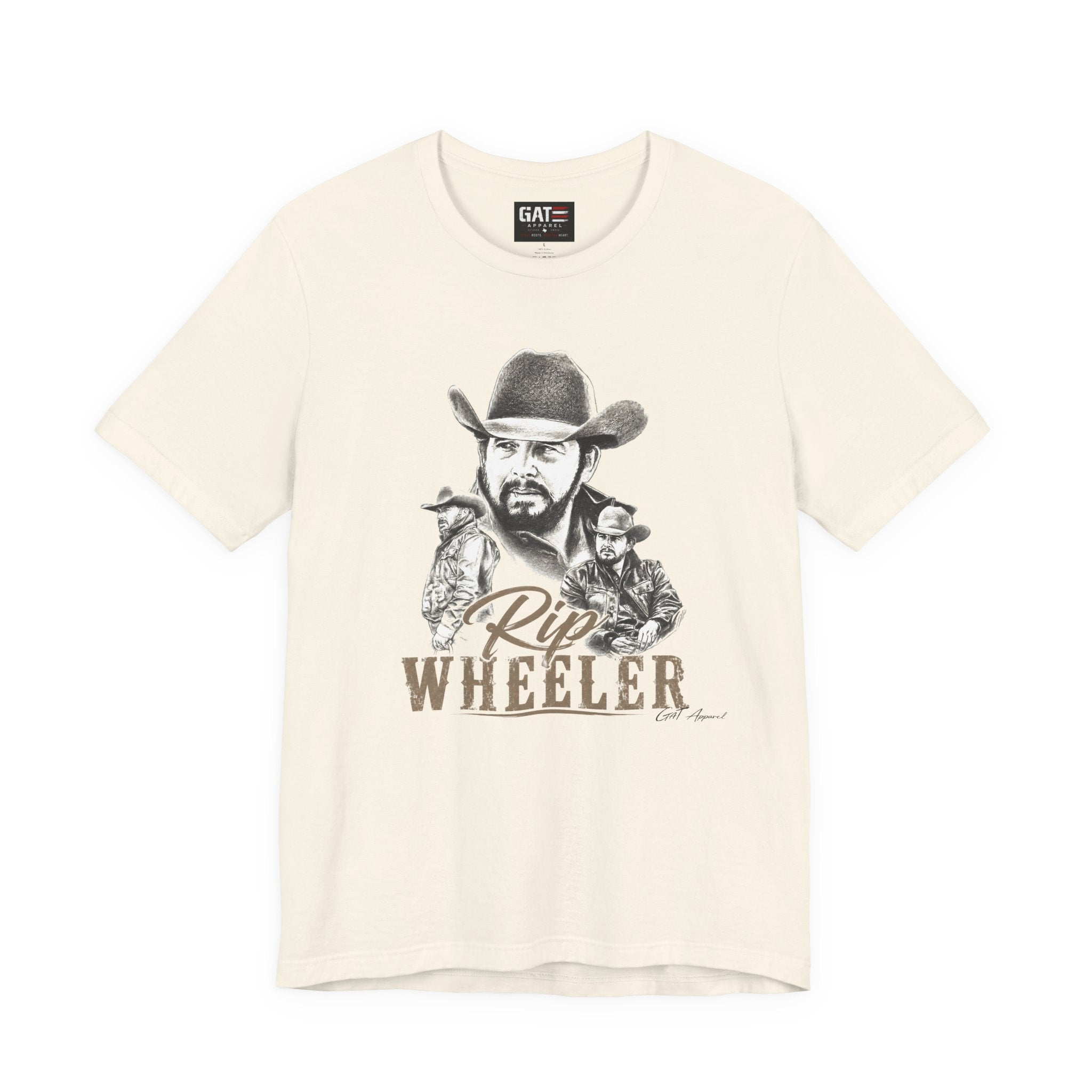 Get Ripped Yellowstone Inspired Cowboy Graphic Tee | Dutton Ranch Shirt