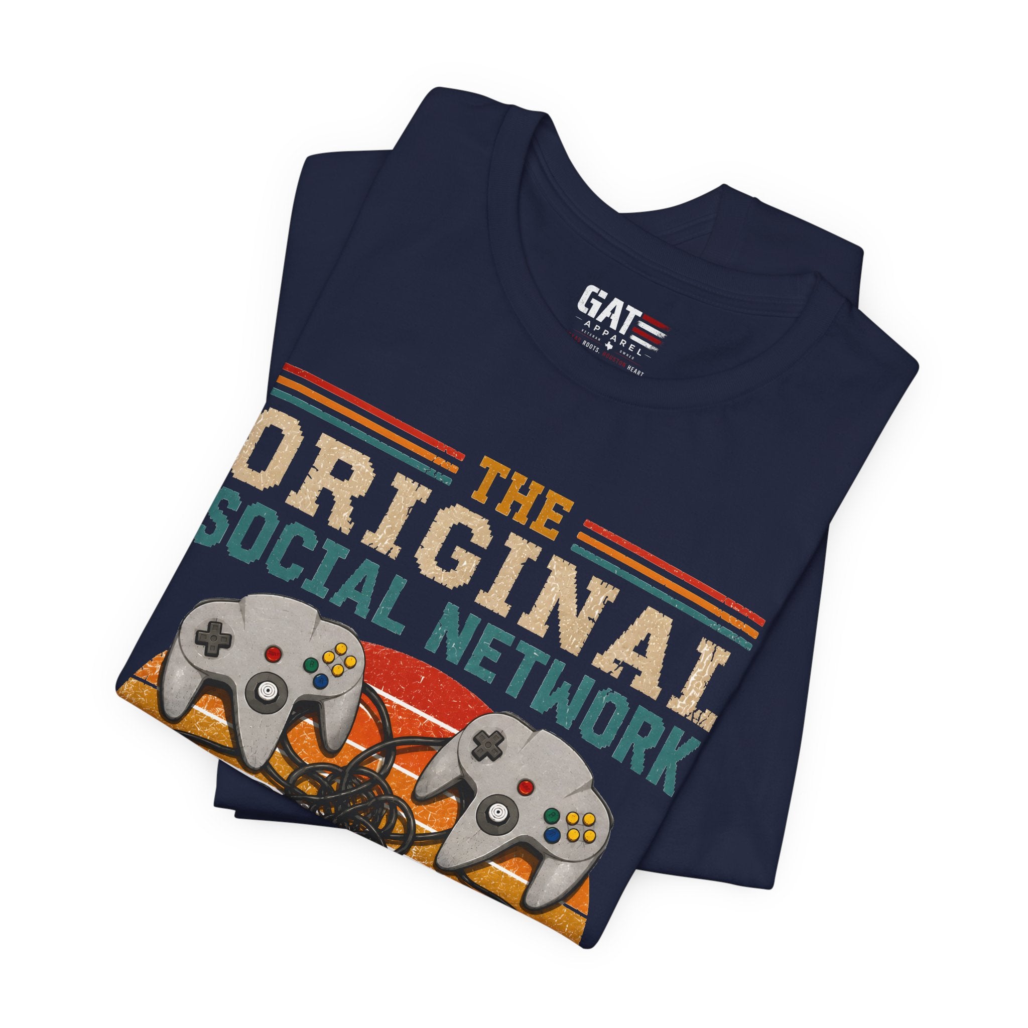 Original Social Network Shirt, Retro Gamer Shirt, N64 Inspired Gaming Tee, 90s Gamer Gift, Vintage Video Game Shirt