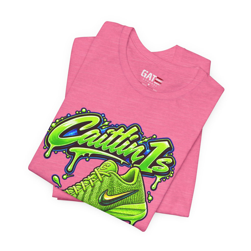 Caitlin Clark Caitlin 1s Electric Green Sneaker Shirt