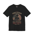 Female Veteran Shirt Built Different Just Like Us Tee Patriotic Military Shirt for Women Army Navy Marine Air Force Veteran Gift