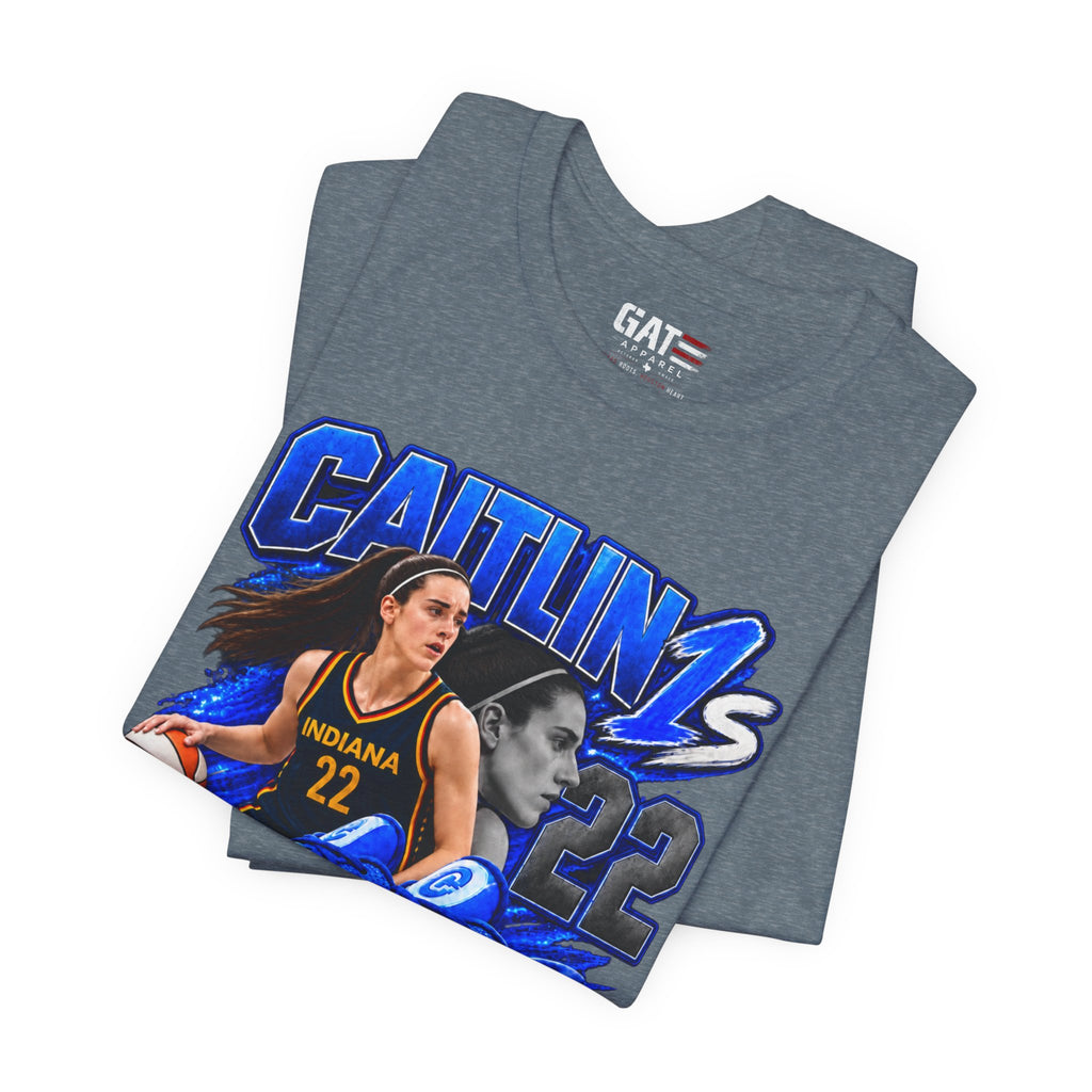Caitlin Clark Caitlin 1s Racer Blue Classic Sneaker Shirt