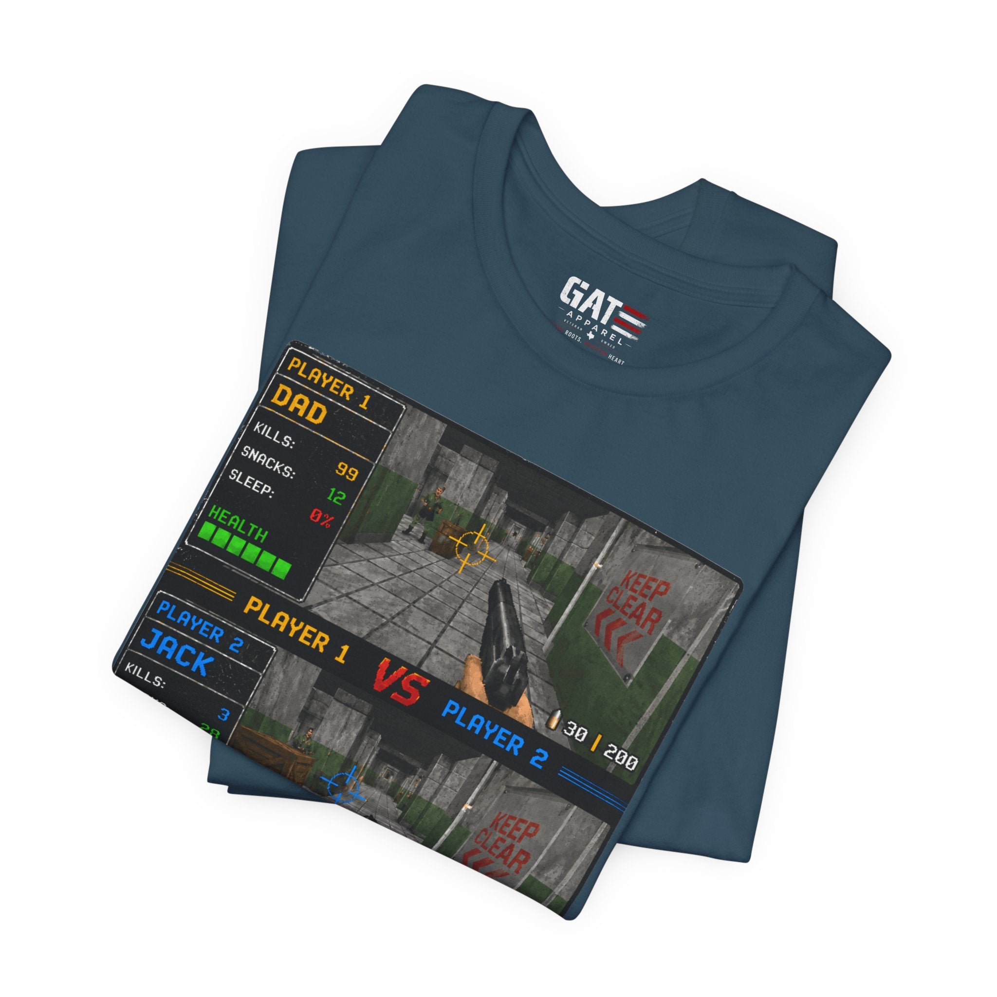 Personalized Shirt, Custom Gamer Shirt,GoldenEye 007 Shirt, Retro Gaming Shirt, N64 Gamer Gift, 90s Gaming Shirt, Father's Day Gift for Him