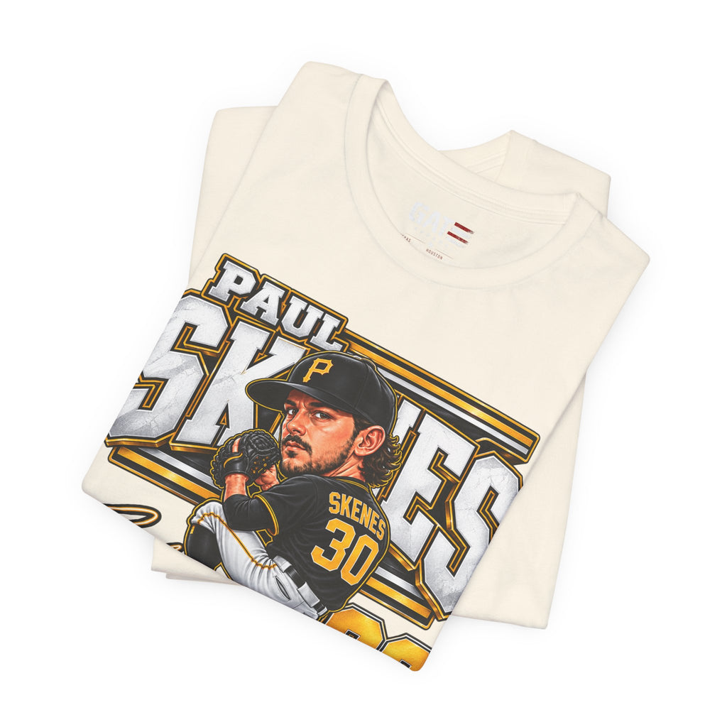 Paul Skenes Pittsburgh Pirates #1 Baseball Tee