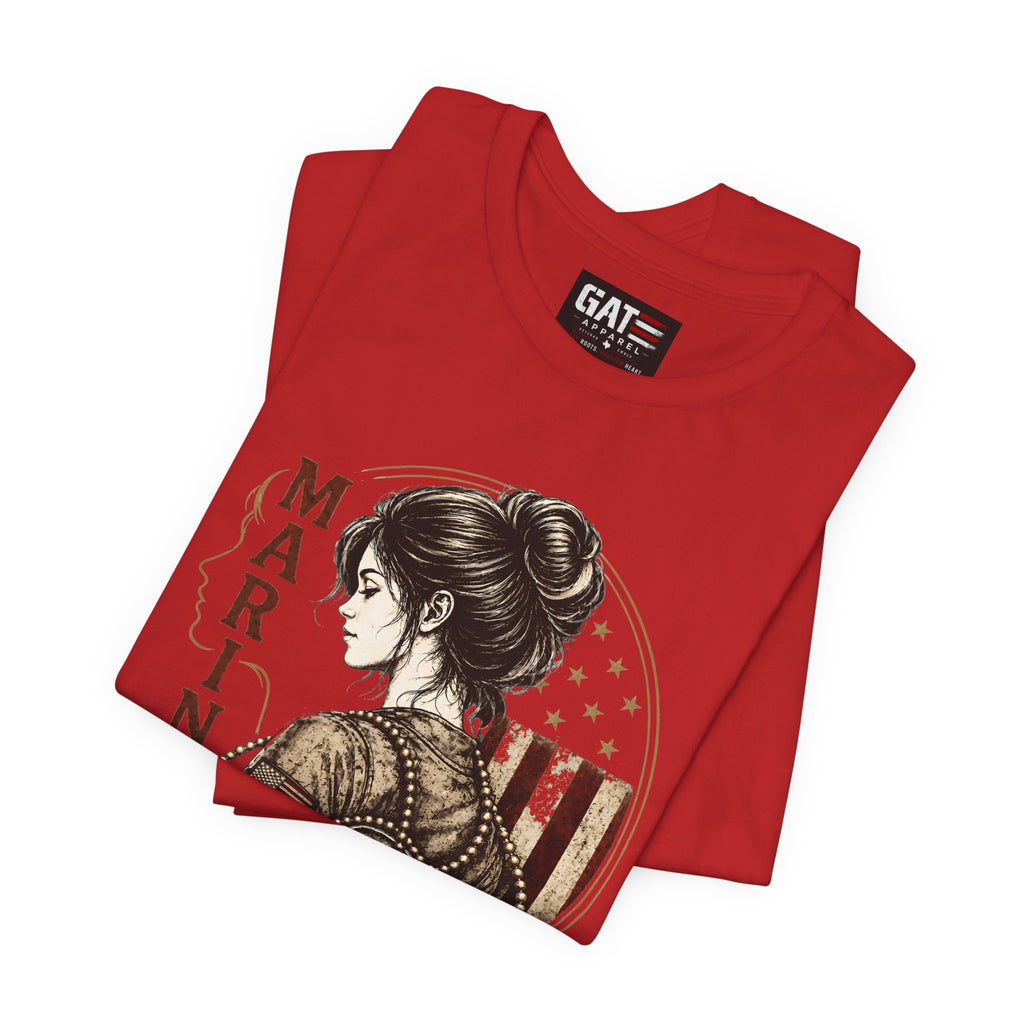 Female Marine Veteran Shirt Women Veteran Tee, Female Veteran Gift, Patriotic Military Shirt Women