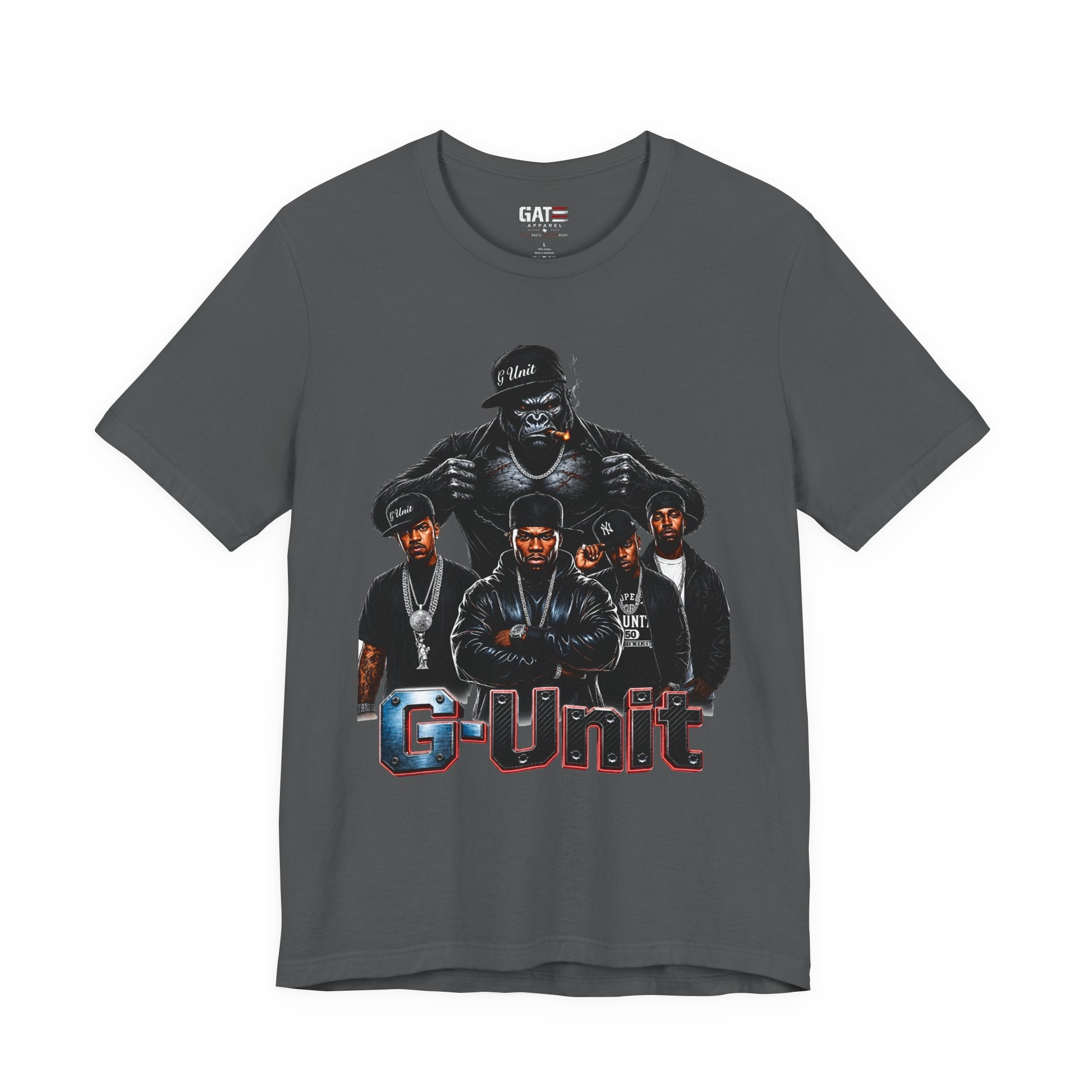 G-Unit Retro Rap Group Tee — Vintage Hip-Hop Graphic T-Shirt