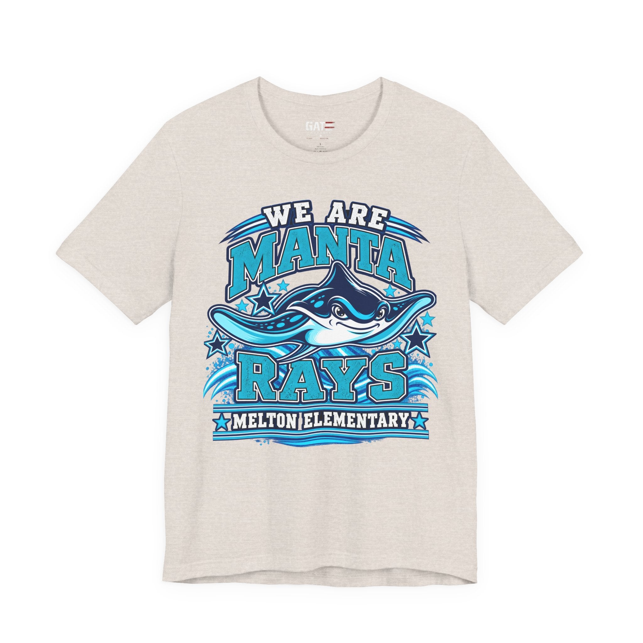Melton Manta Rays School Tee – "We Are Manta Rays" Melton Elementary Spirit Shirt