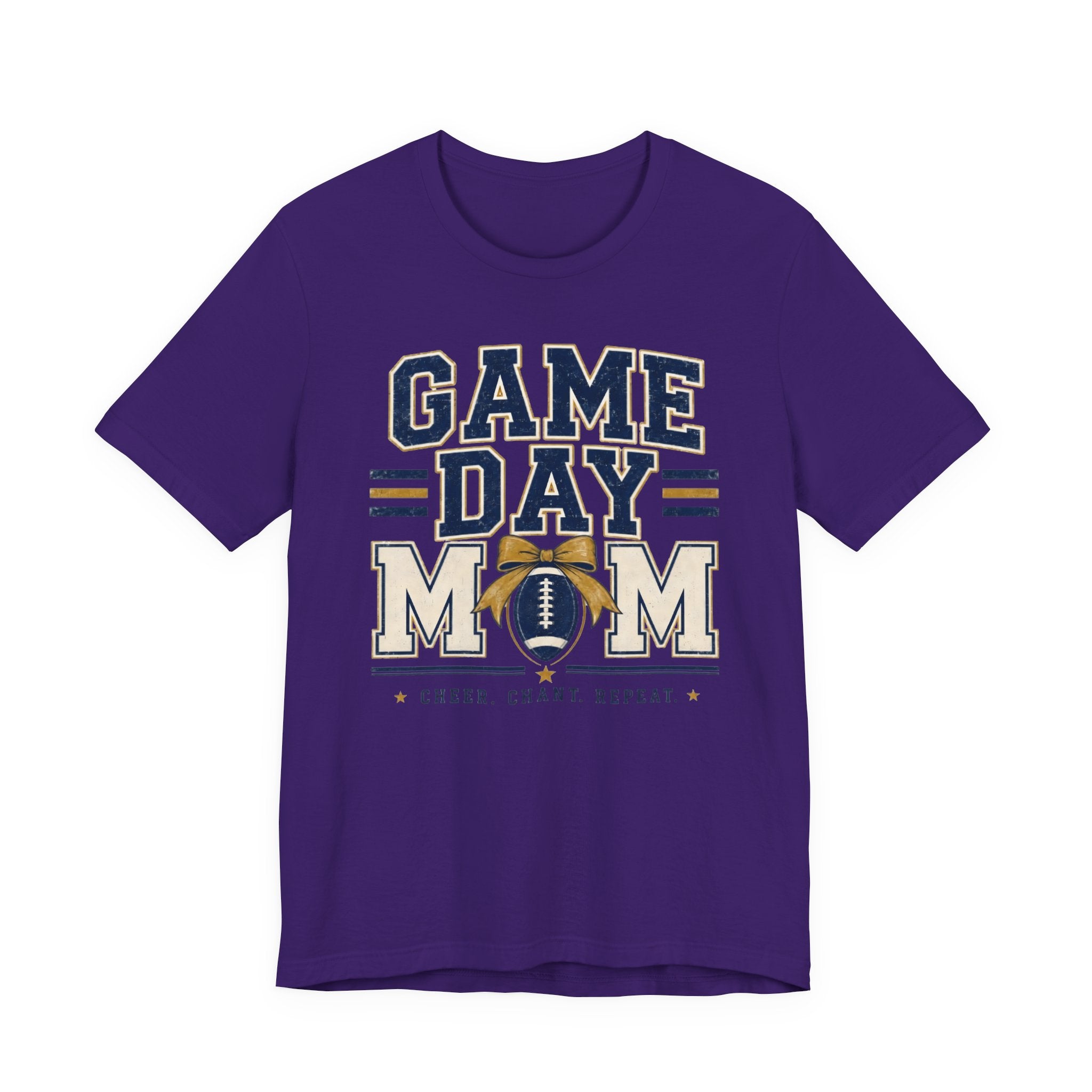 Game Day Mom T-Shirt — Football Cheer & Mom Tee ("Game Day Mom" design)