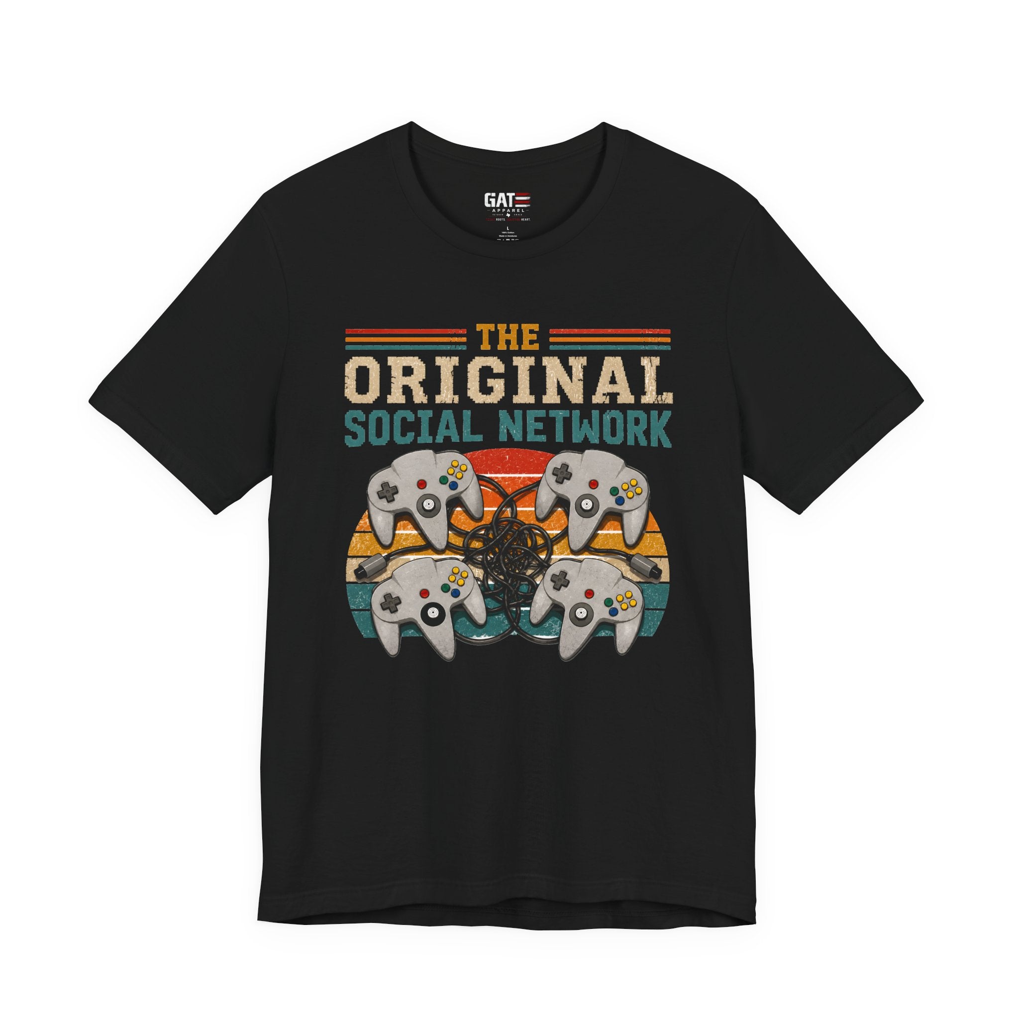 Original Social Network Shirt, Retro Gamer Shirt, N64 Inspired Gaming Tee, 90s Gamer Gift, Vintage Video Game Shirt