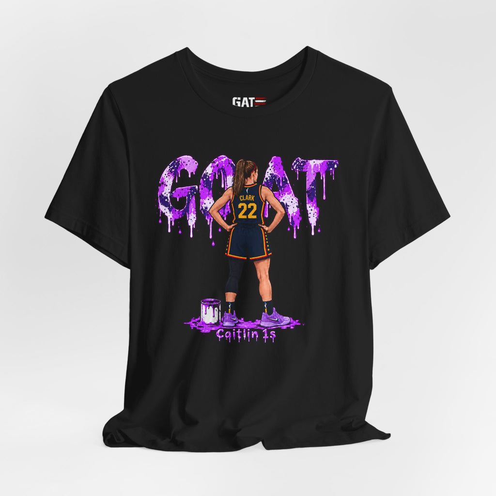 Caitlin Clark Caitlin 1s GOAT Purple Fade Sneaker Shirt
