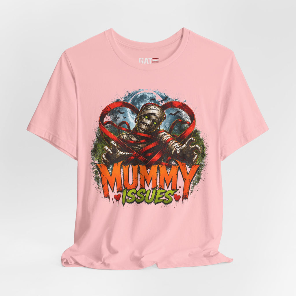 Mummy Issues T-Shirt - Funny Retro Halloween Mummy Graphic Tee