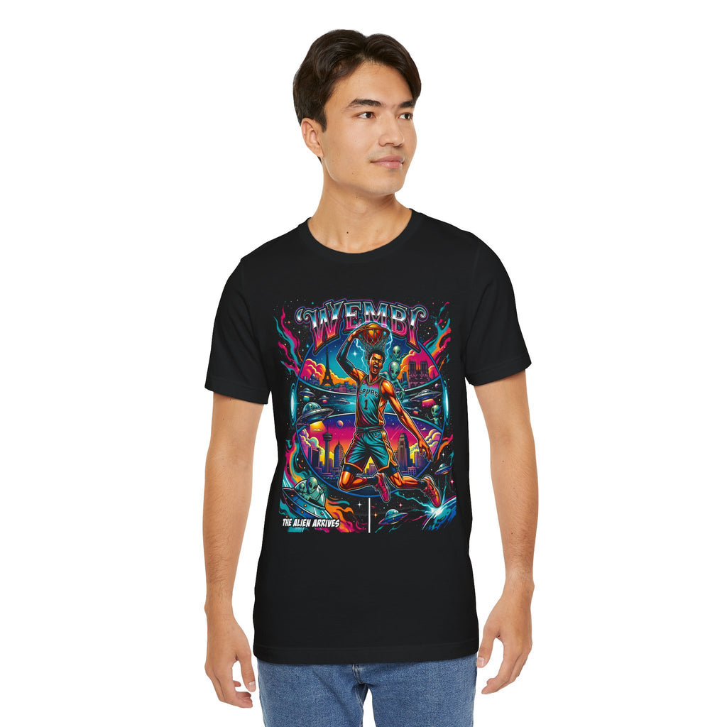 Victor Wembemyama |Wemby "The Alien"|San Antonio Spurs City Connect|NBA Graphic Tee