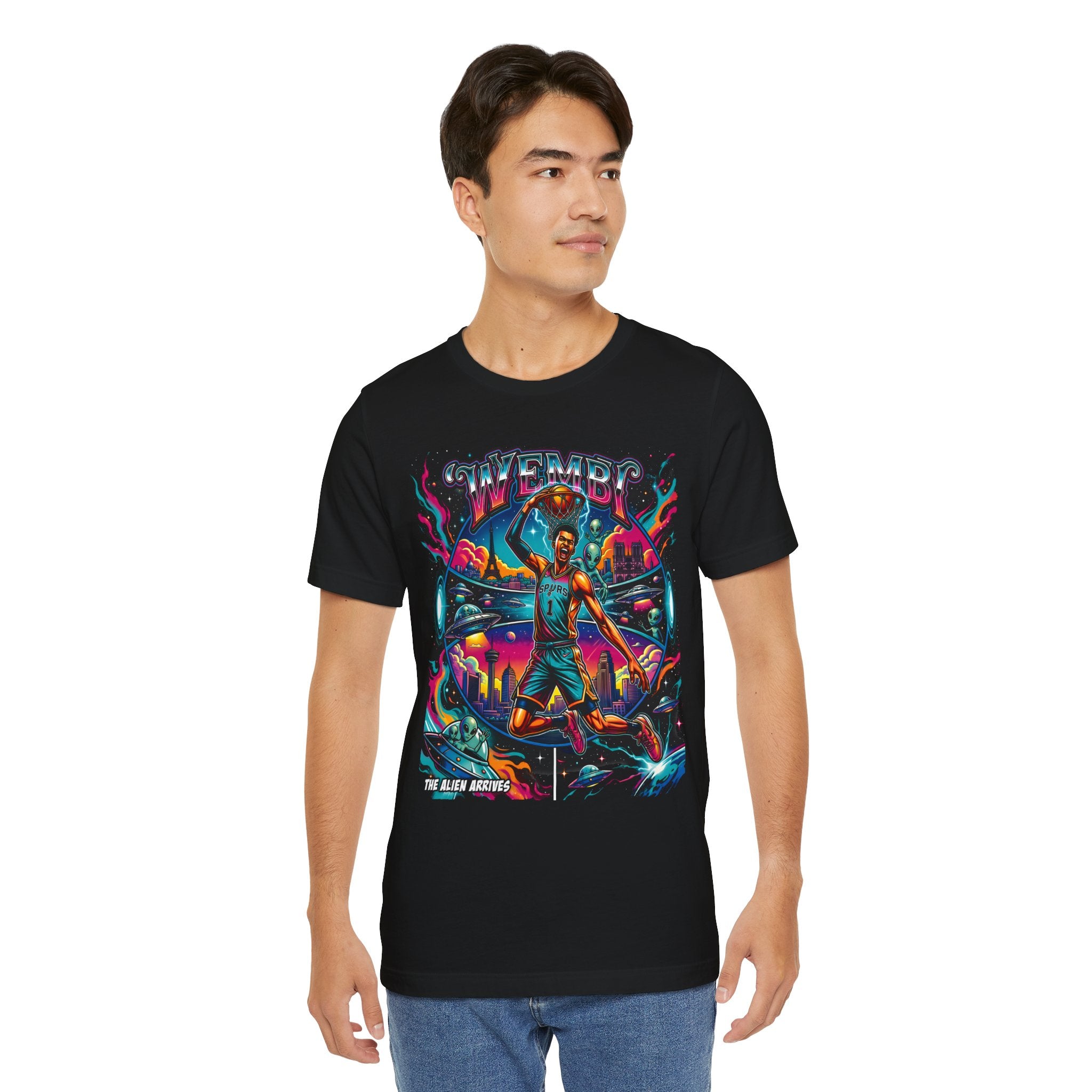 Victor Wembemyama |Wemby "The Alien"|San Antonio Spurs City Connect|NBA Graphic Tee