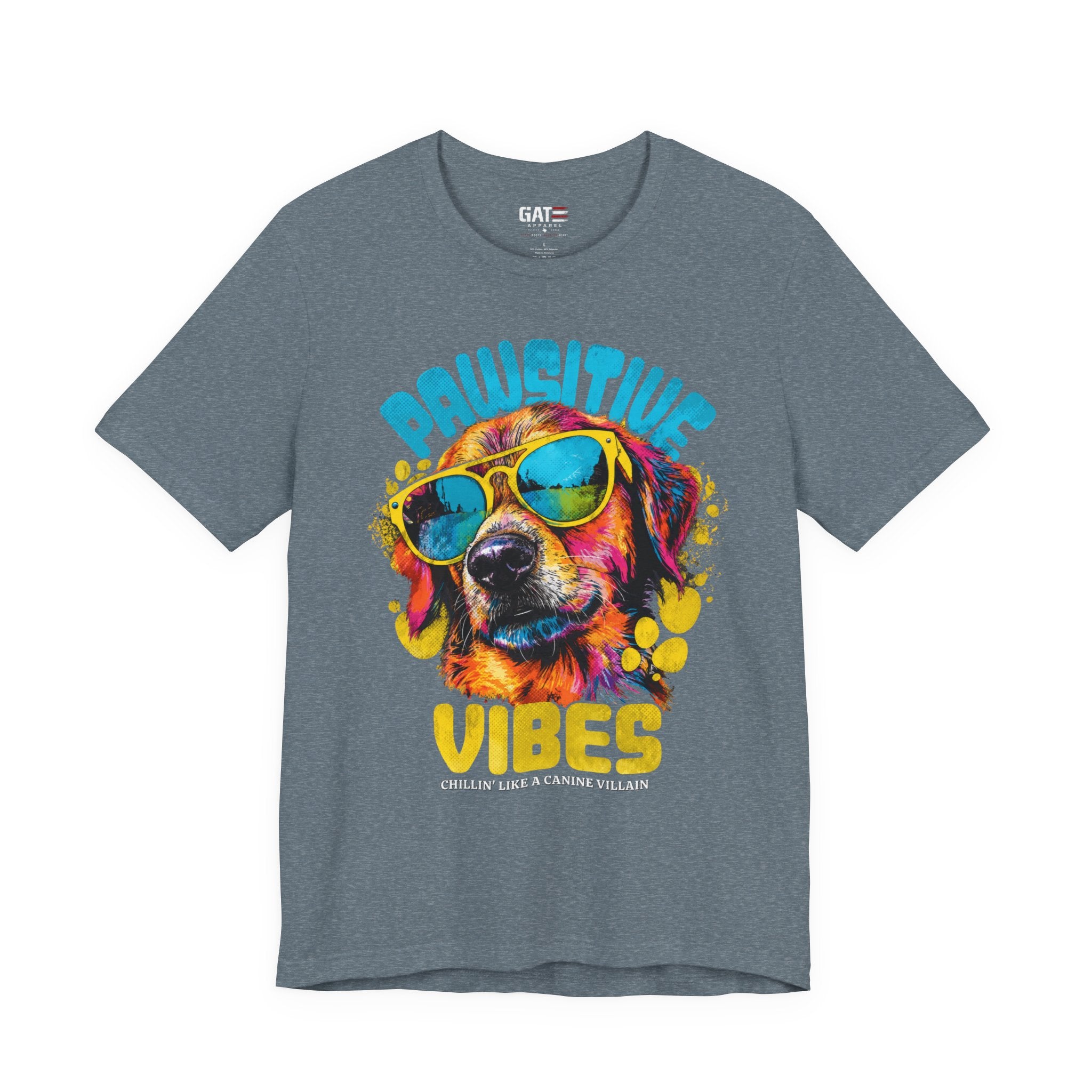 Pawesome Vibes Dog T-Shirt