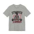Stronger Than Excuses Shirt, Women's Gym Shirt, Motivational Workout Tee, Weightlifting Shirt, Fitness Gift for Her