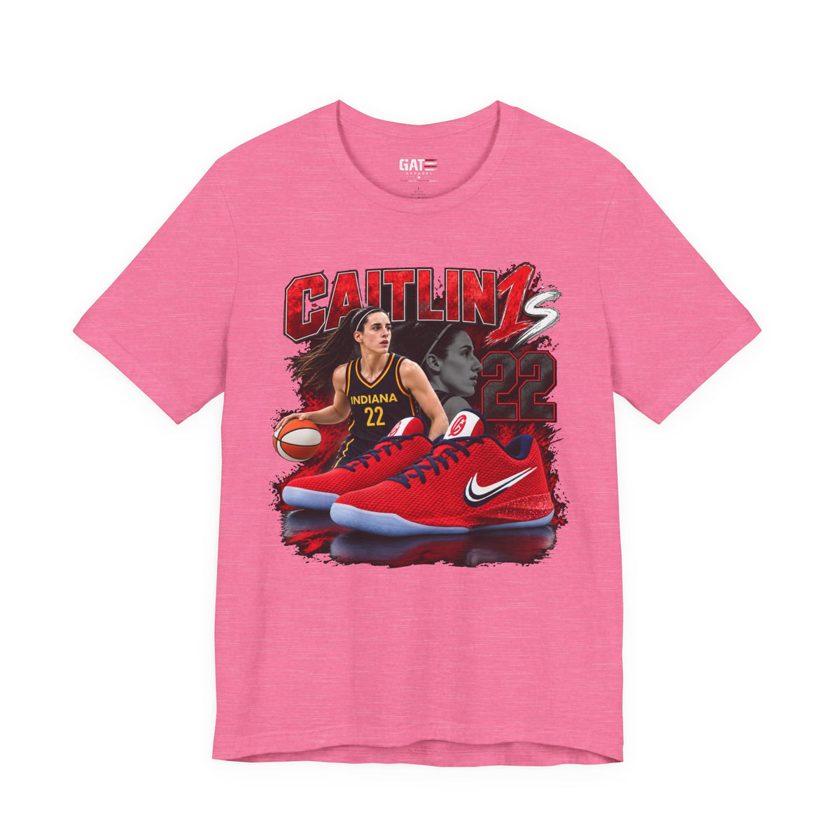 Caitlin Clark Caitlin 1s USA Reds Sneaker Shirt