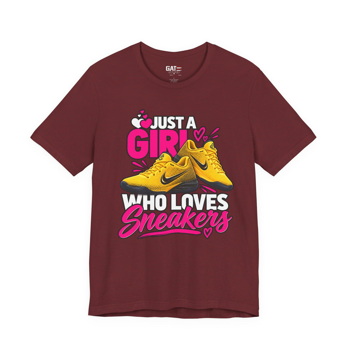 Caitlin Clark Caitlin 1s Just a Girl Sneaker Shirt | Style 3