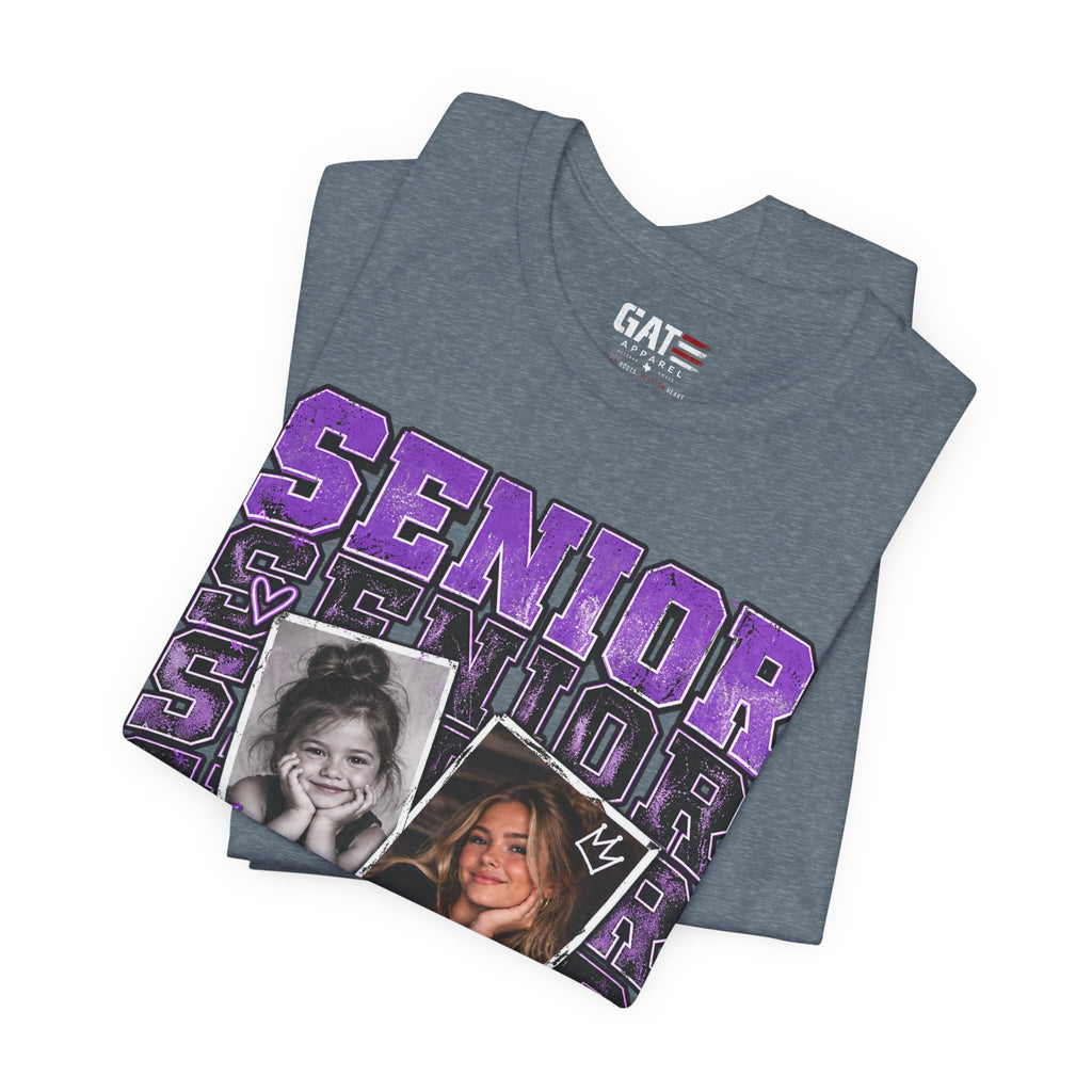 Senior 2027 Then & Now Yearbook Photo Shirt