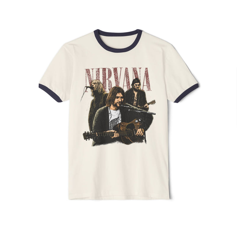 Nirvana Vintage Band Ringer Shirt
