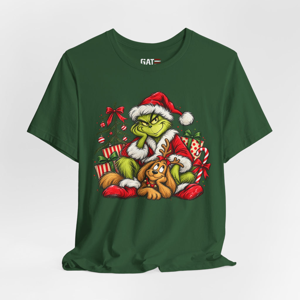 Grinch Christmas Graphic T-Shirt - product mockup view 34