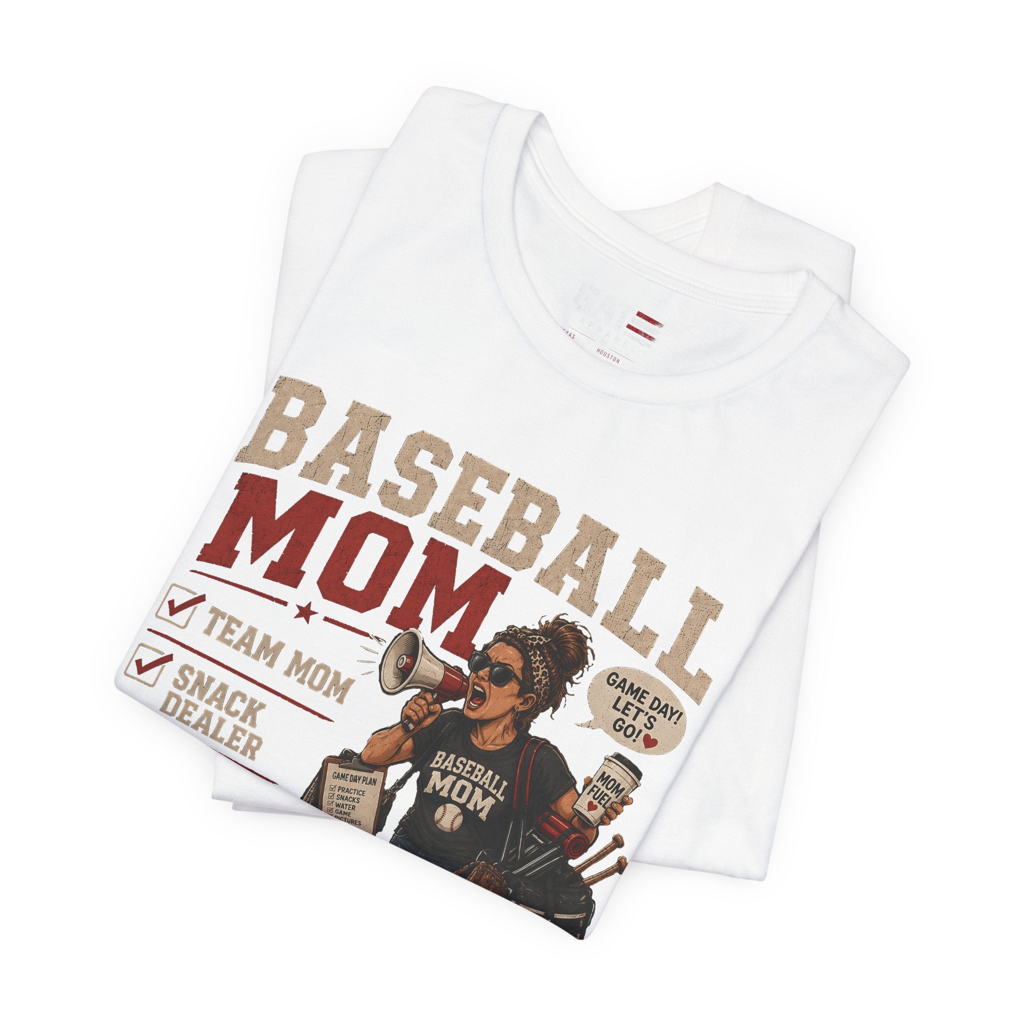 Baseball Mom Shirt, Baseball Mom Gift, Team Mom Shirt, Sports Mom Tee, Game Day Mom Shirt, Baseball Mama Shirt, Snack Dealer, Biggest Fan