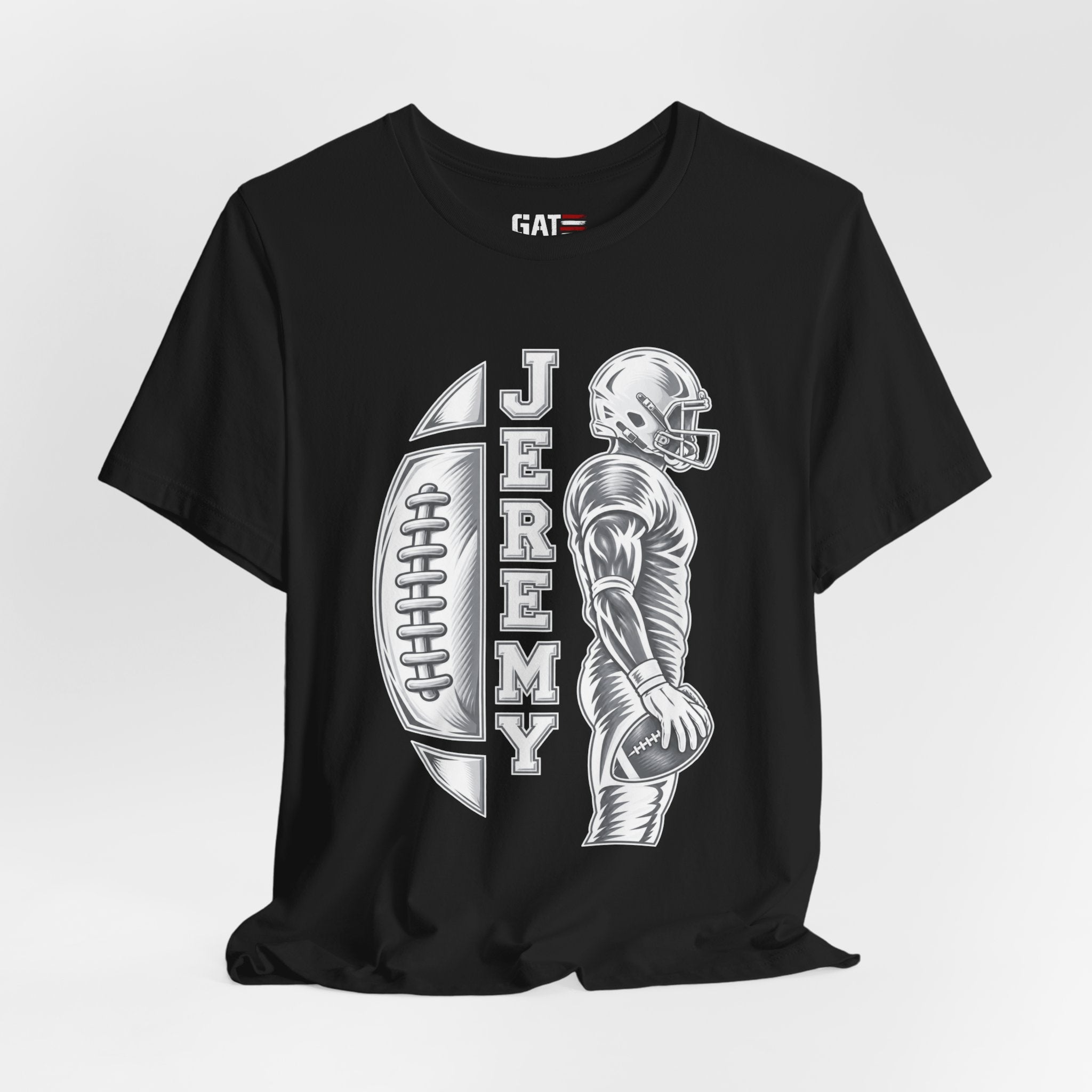 Football Mom Personalized Shirt Custom Player Name Number Game Day Tee