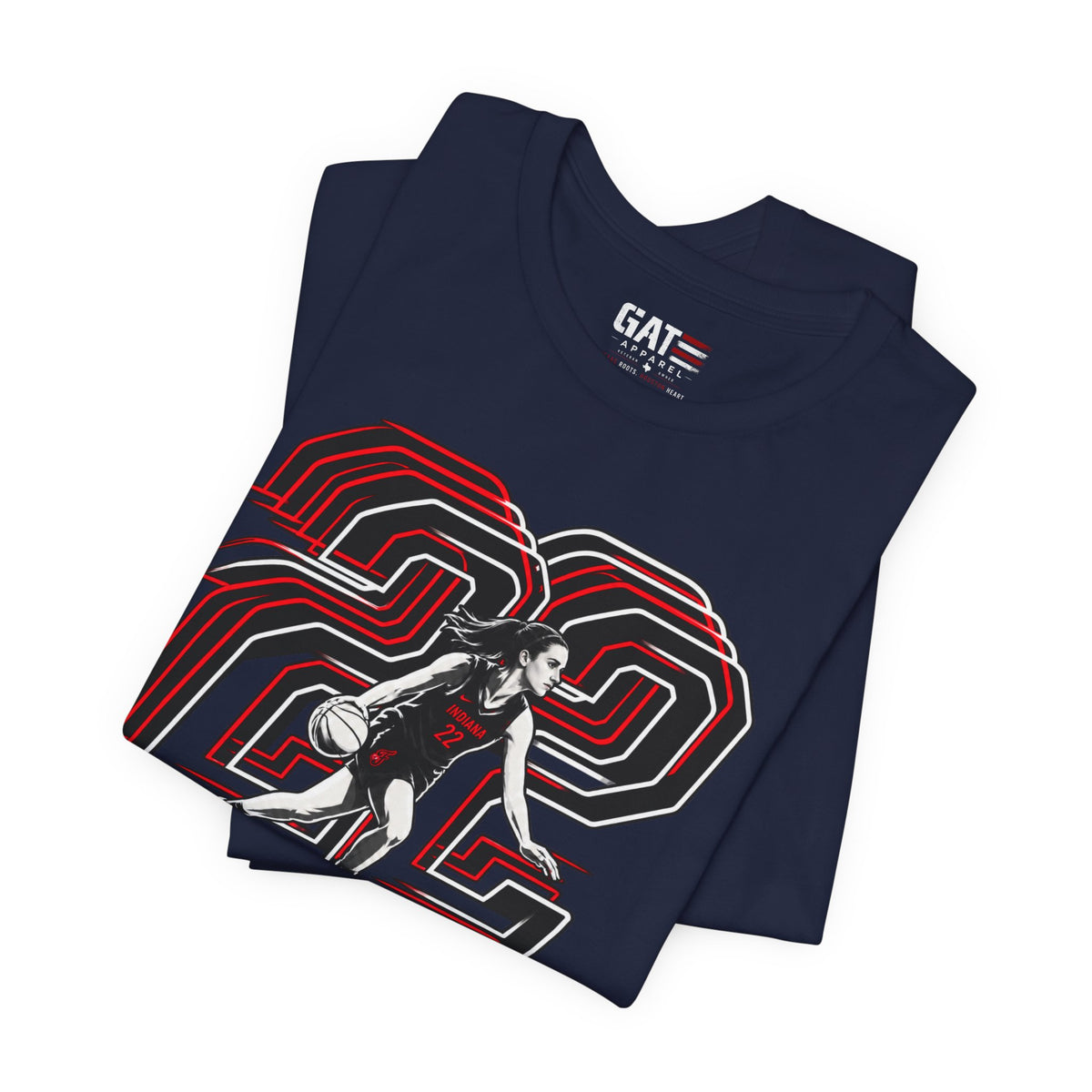 Caitlin Clark #22 Basketball Shirt | Indiana Fever WNBA Tee
