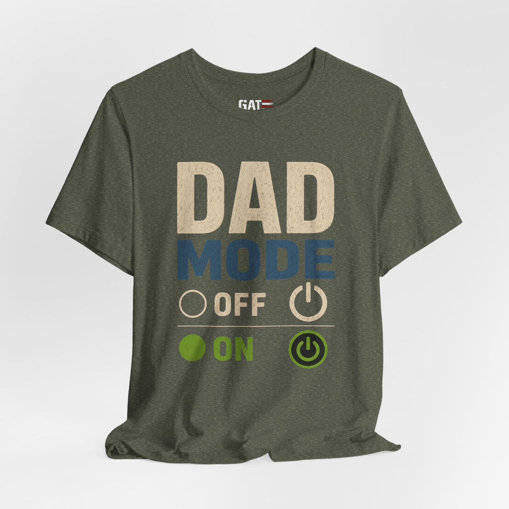 Dad Mode On Shirt, Funny Dad T Shirt, Father's Day Gift for Dad, New Dad Shirt, Daddy Mode Activated Tee, Dad Life Shirt