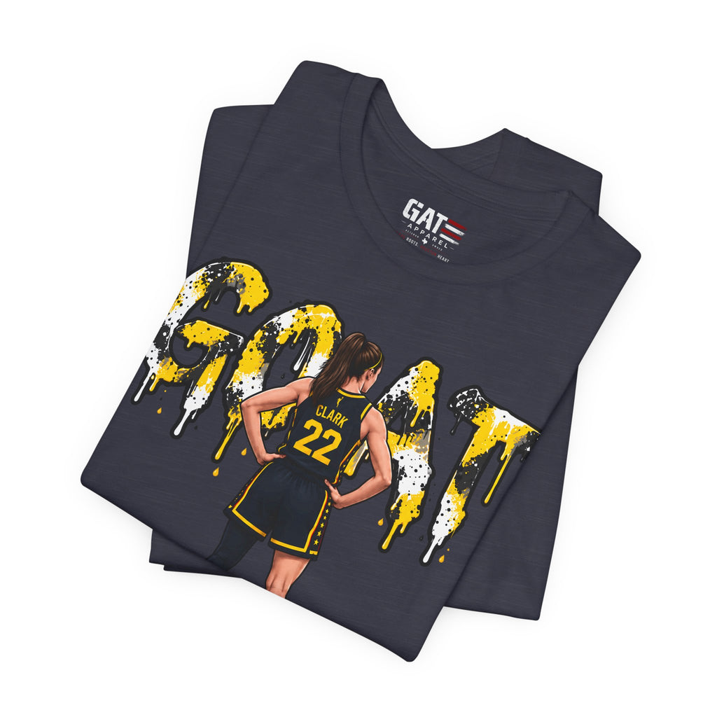 Caitlin Clark Caitlin 1s GOAT Yellow Sneaker Shirt