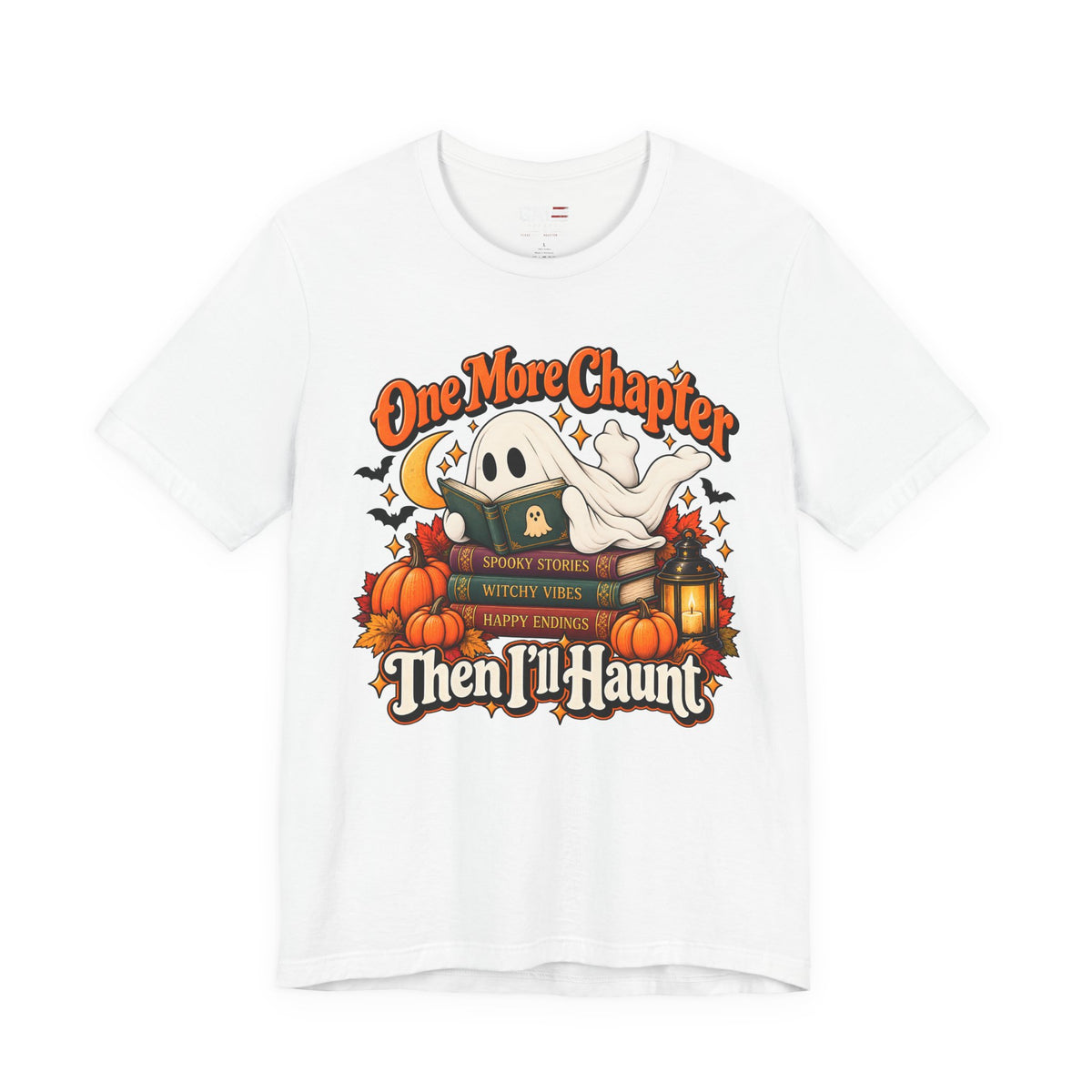 One More Chapter Then I'll Haunt Shirt | Halloween Book Tee