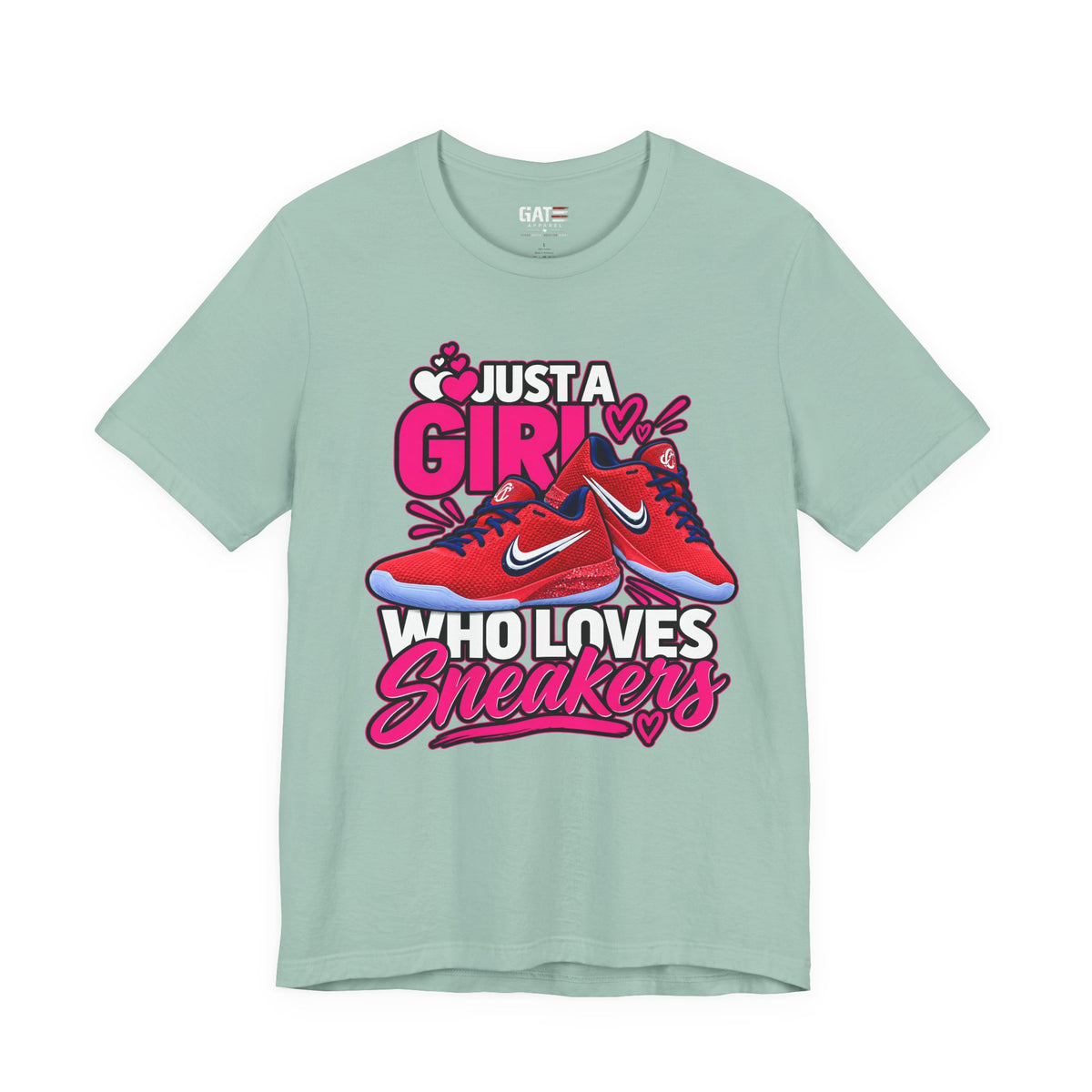 Caitlin Clark Caitlin 1s Just a Girl Sneaker Shirt | Style 2