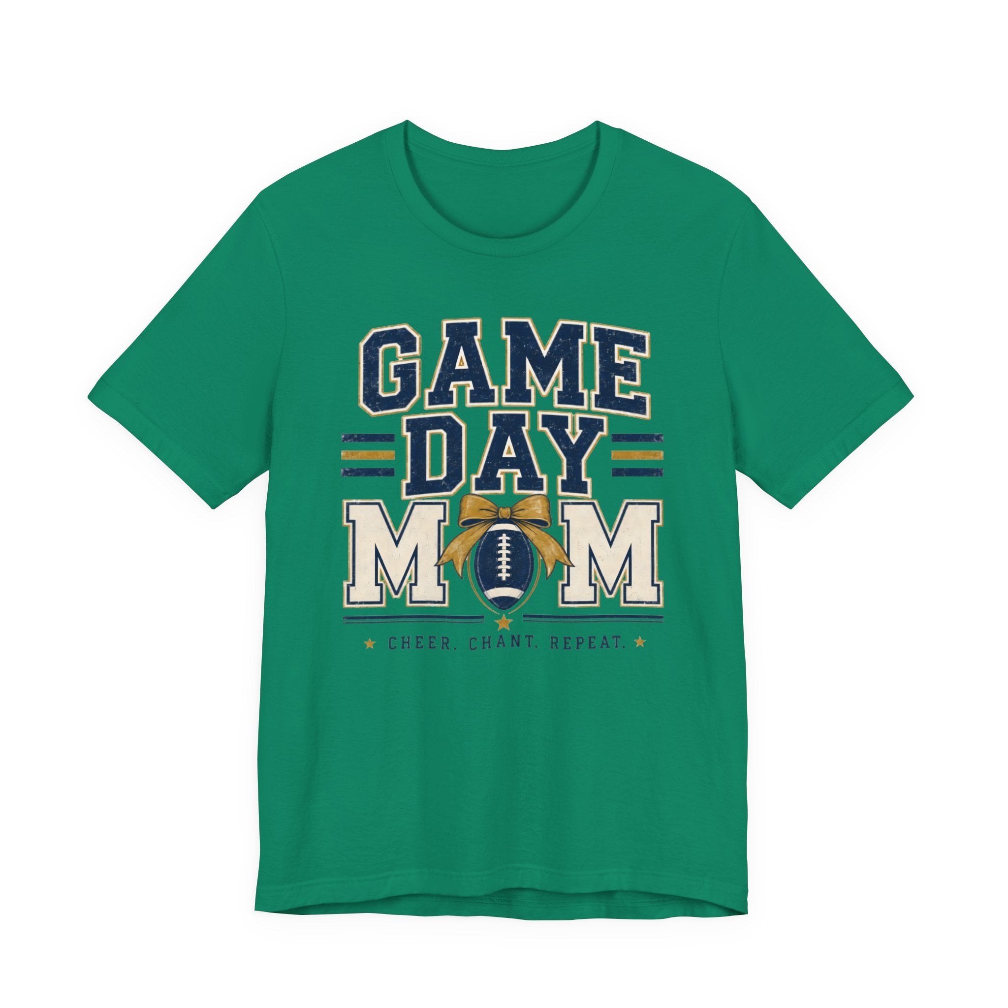 Game Day Mom T-Shirt — Football Cheer & Mom Tee ("Game Day Mom" design)