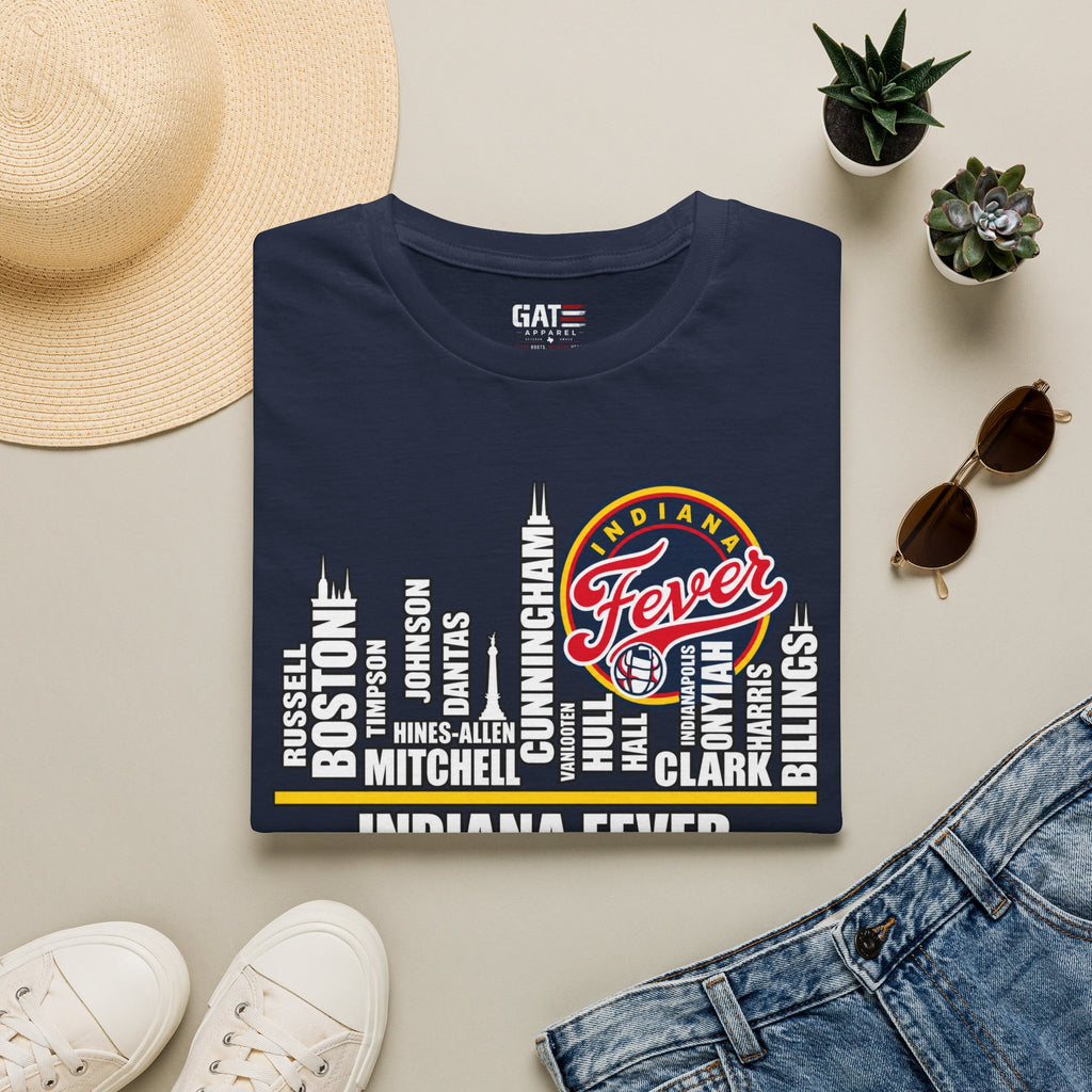 Indiana Fever – Caitlin Clark & Sophie Cunningham – Fever T-Shirt Style 2