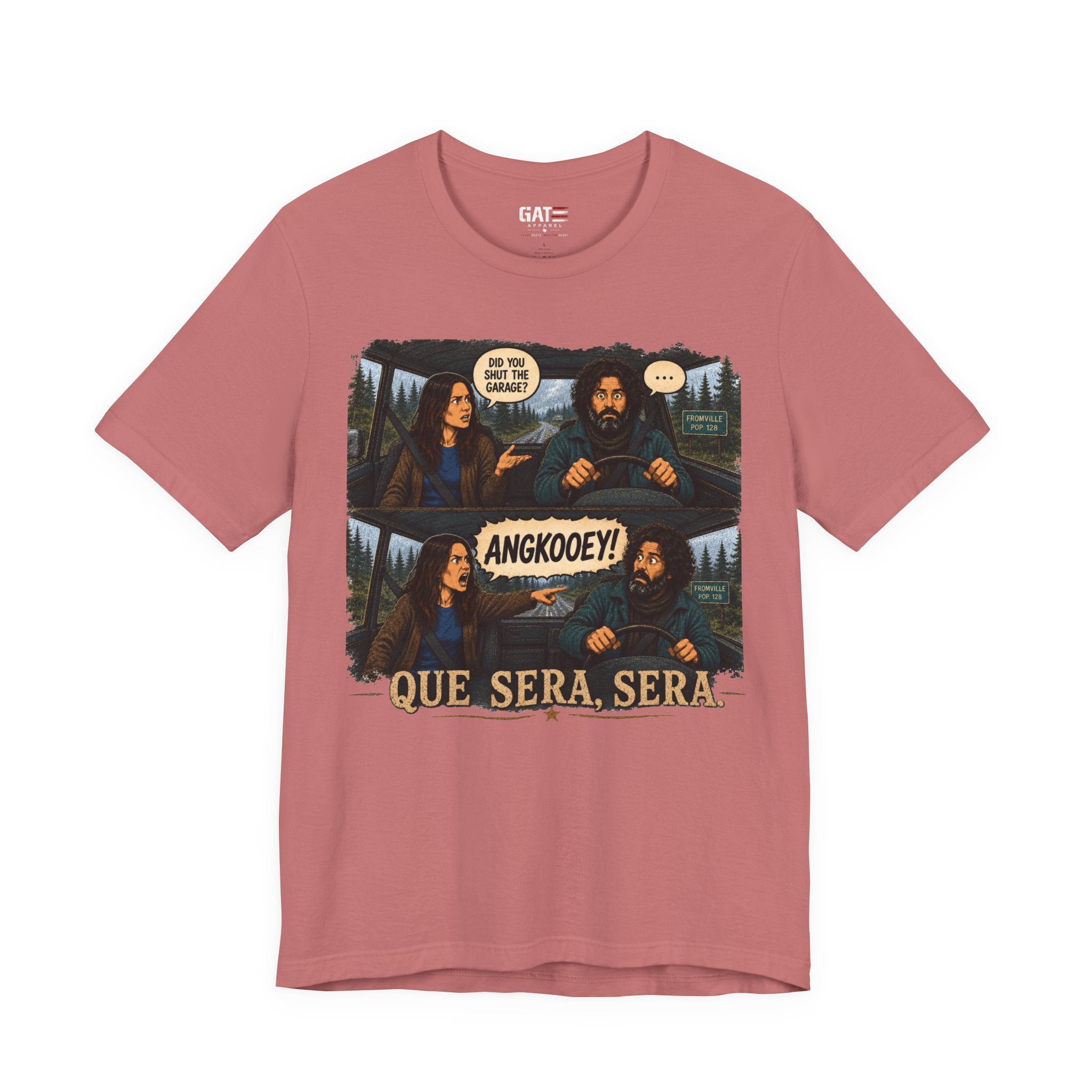 From|FromVille|Angkooey|Funny Horror Comedy Tee| Driving