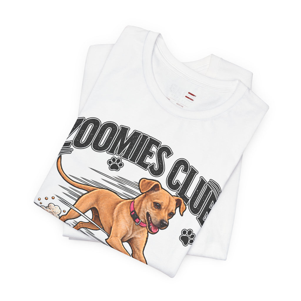 Personalized Zoomies Club Dog Shirt | Custom Pet Tee