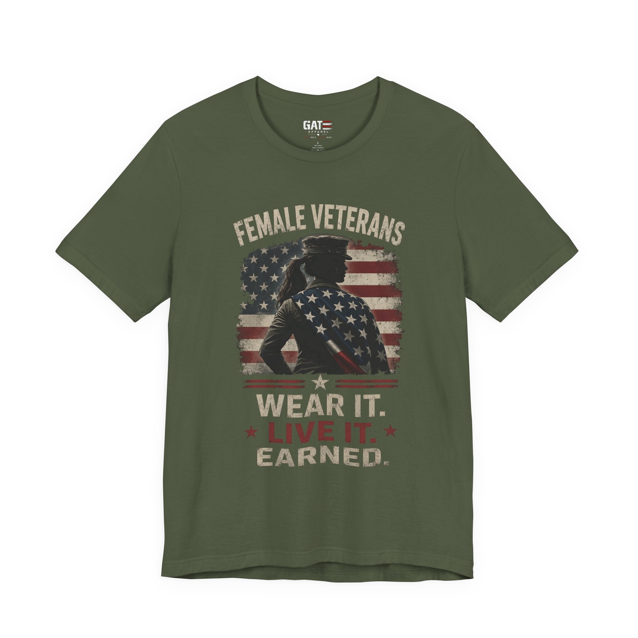 Female Veteran Shirt, Women Veteran Tee, Patriotic Military Shirt for Women, Female Veterans Gift, Veteran Pride Shirt, Women Who Served