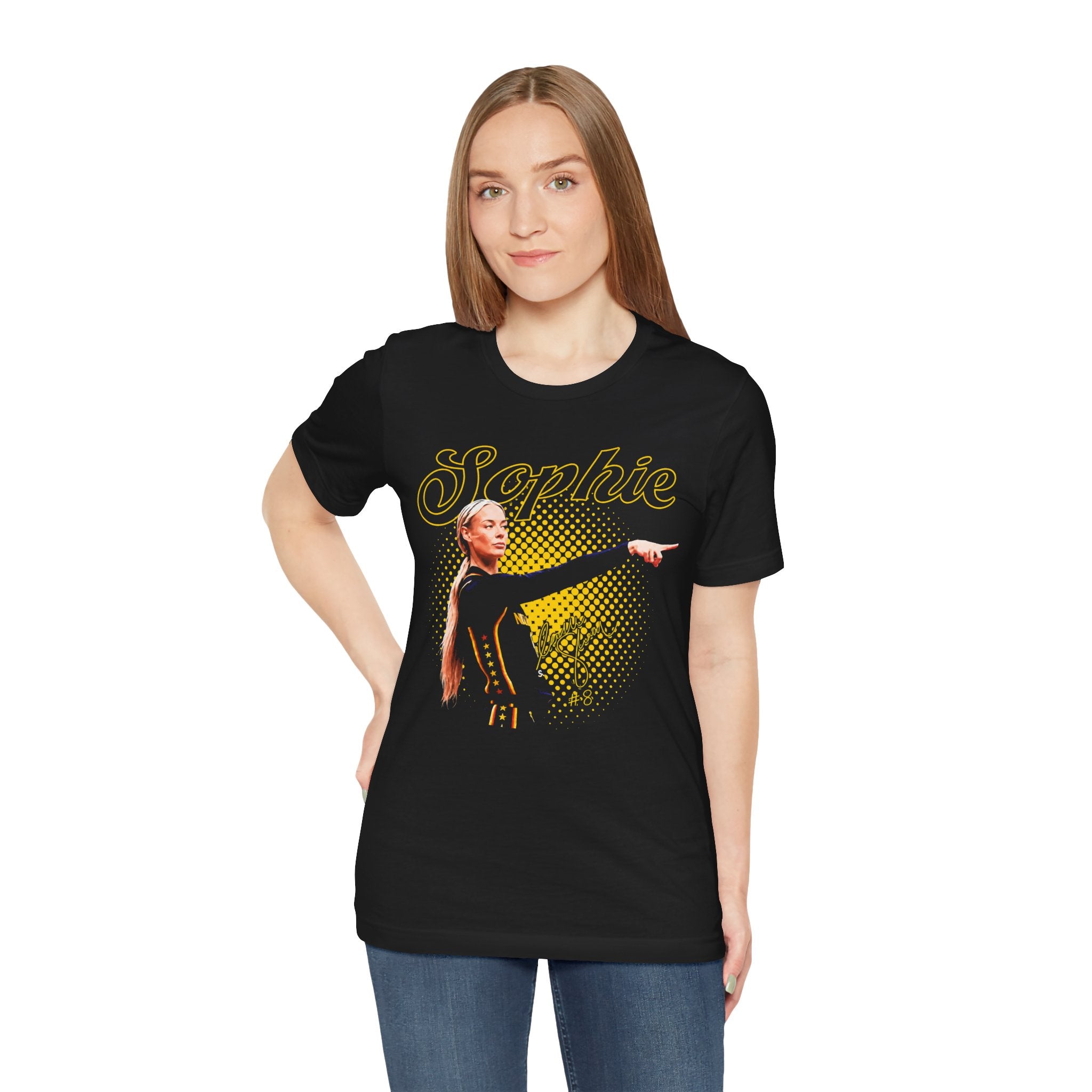Indiana Fever Sophie Cunningham Shirt, WNBA Basketball Tee, Women's Basketball