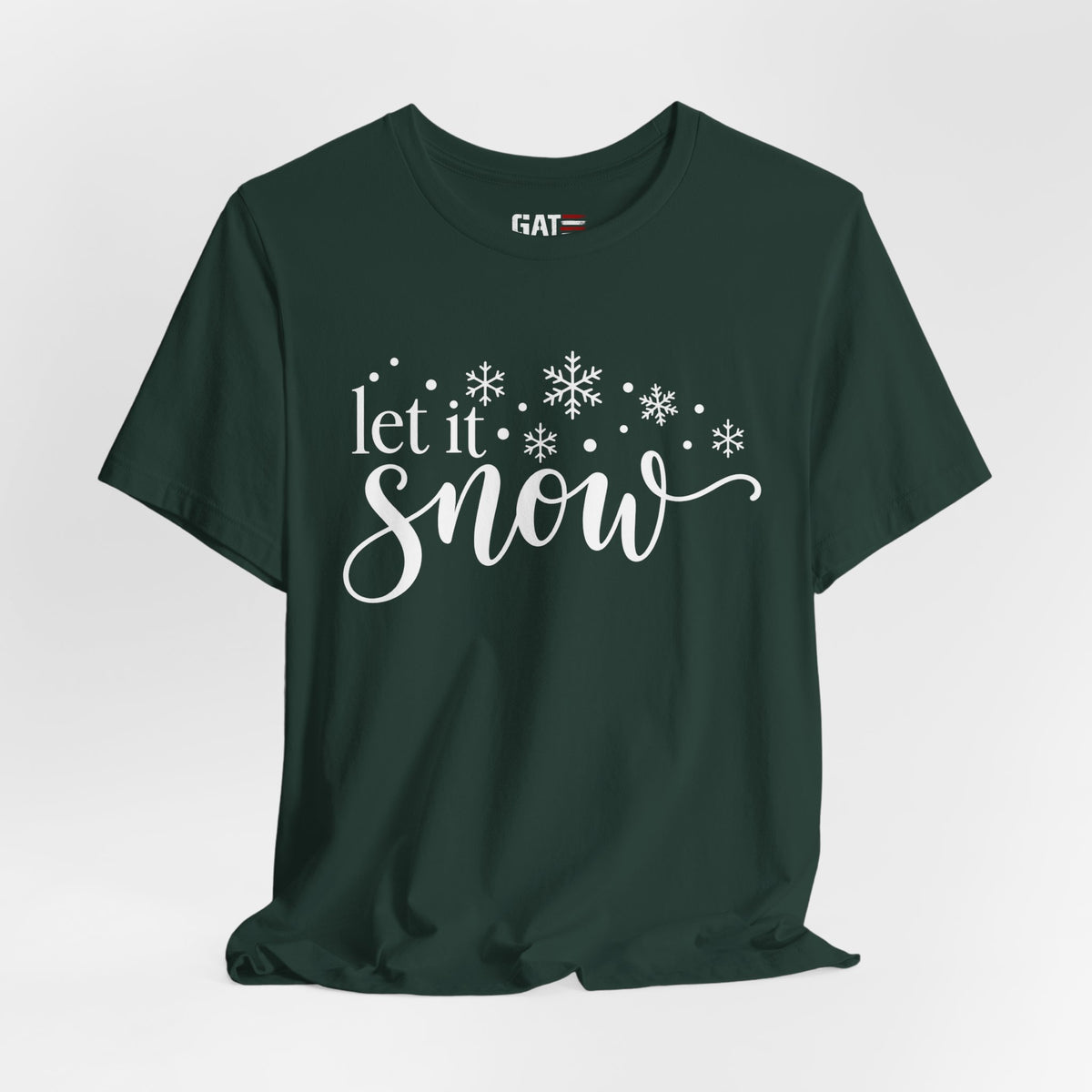 Let It Snow Winter Shirt - product mockup view 36