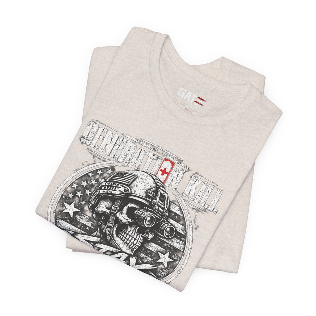 Stay Frosty Skull Tee — Military Veteran Retro Graphic T-Shirt